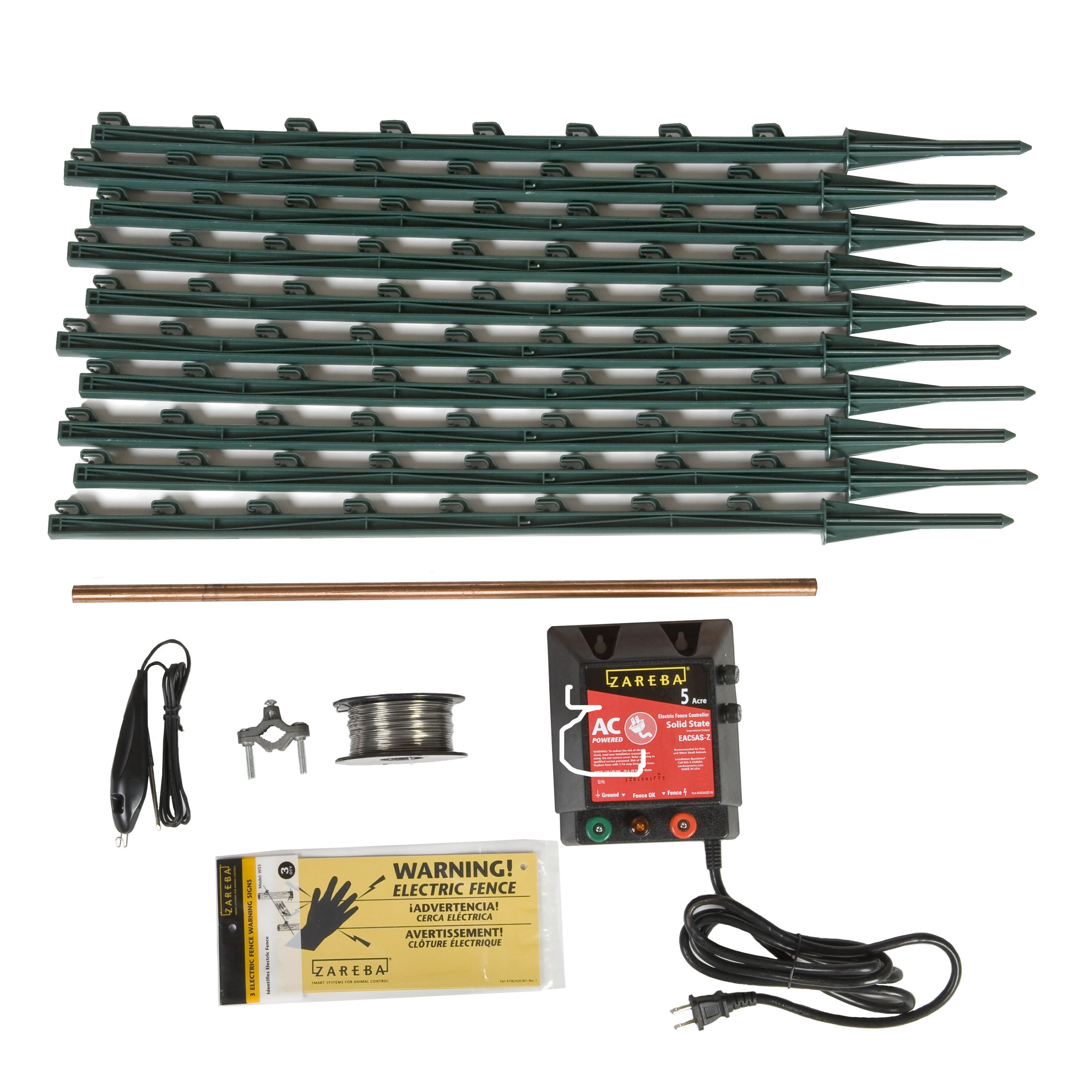 Zareba Systems KGPAC-Z 0.007-Miles AC hardwired Electric Fence Charger