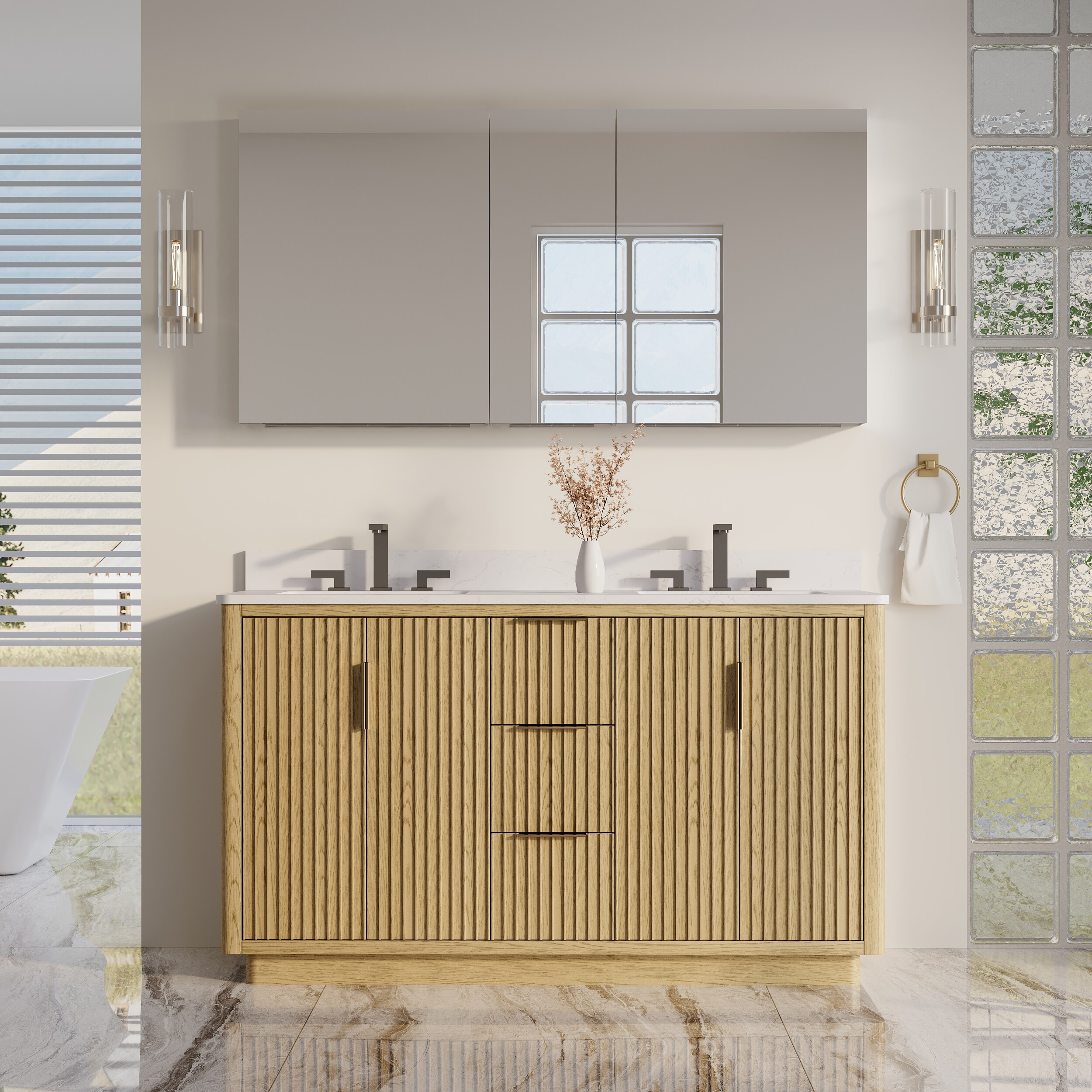 CALVON CLRO-24R12L24L Bathroom-Medicine-Cabinets - View #14