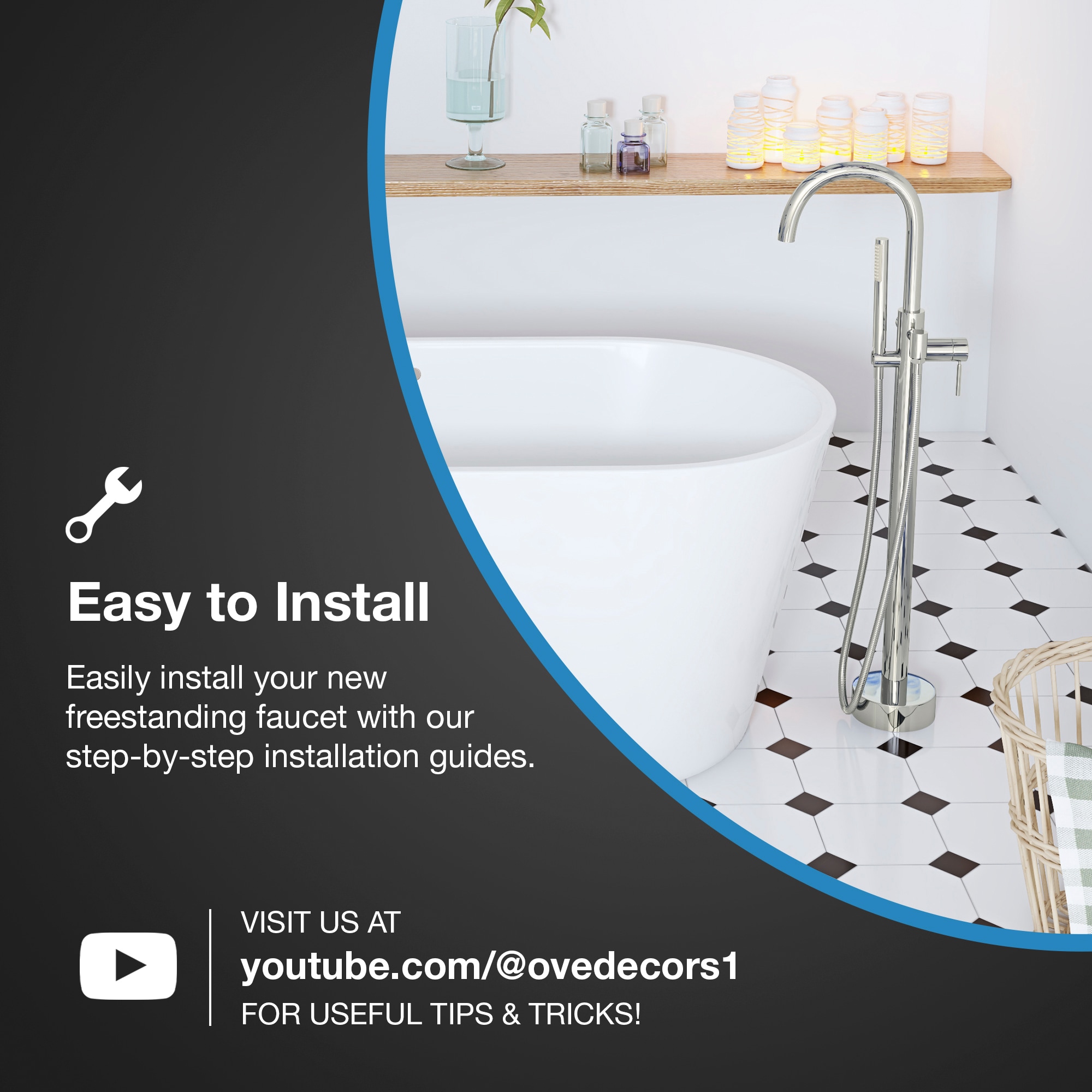 OVE Decors 15BTF-960110-SAT Roman-Tub-Faucets - View #9