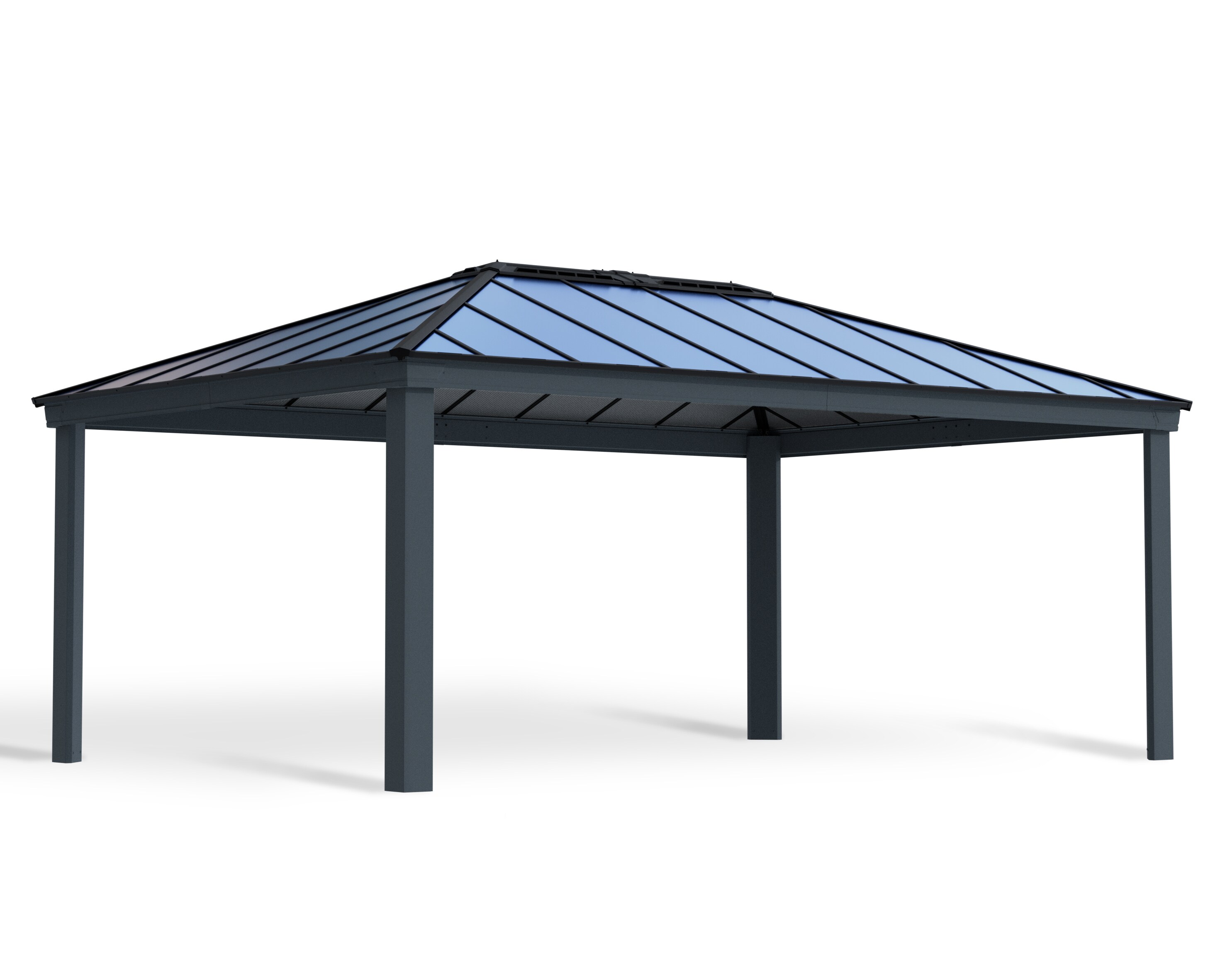Canopia by Palram 707107 Wood-Resin-Gazebos - View #2