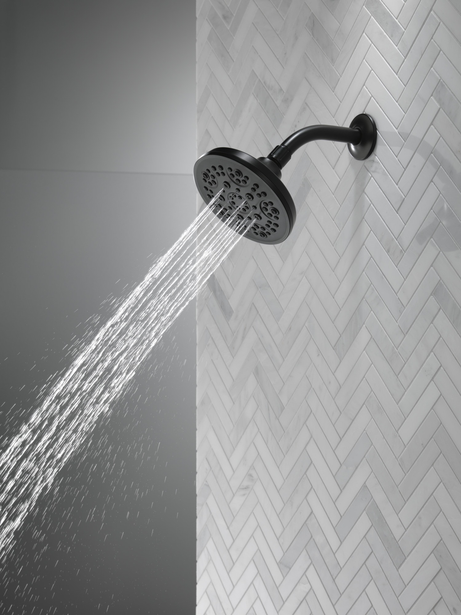 Delta 75570BL Fixed-Showerhead - View #2