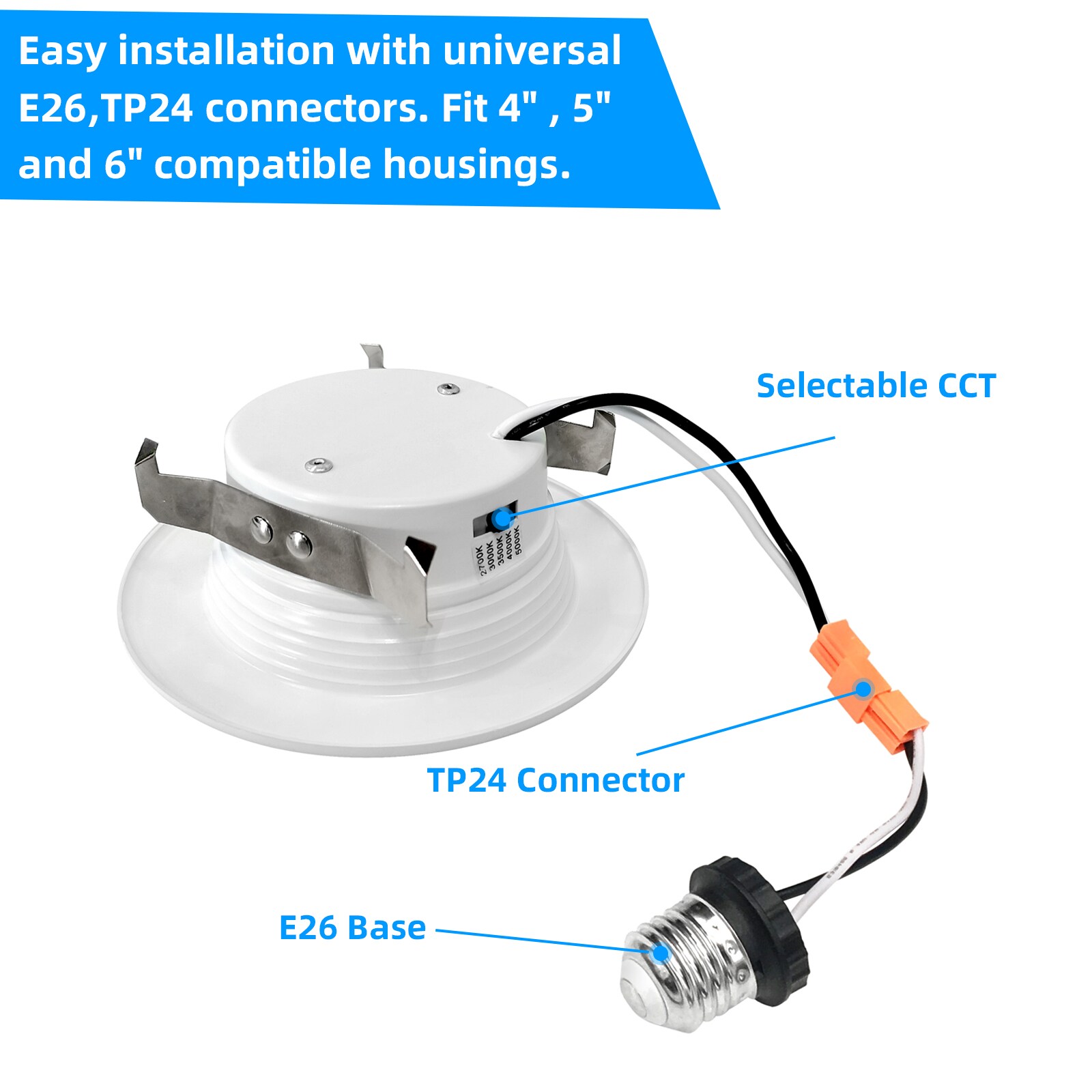 WYZM EMCLED-E Led-Retrofit-Downlight - View #4