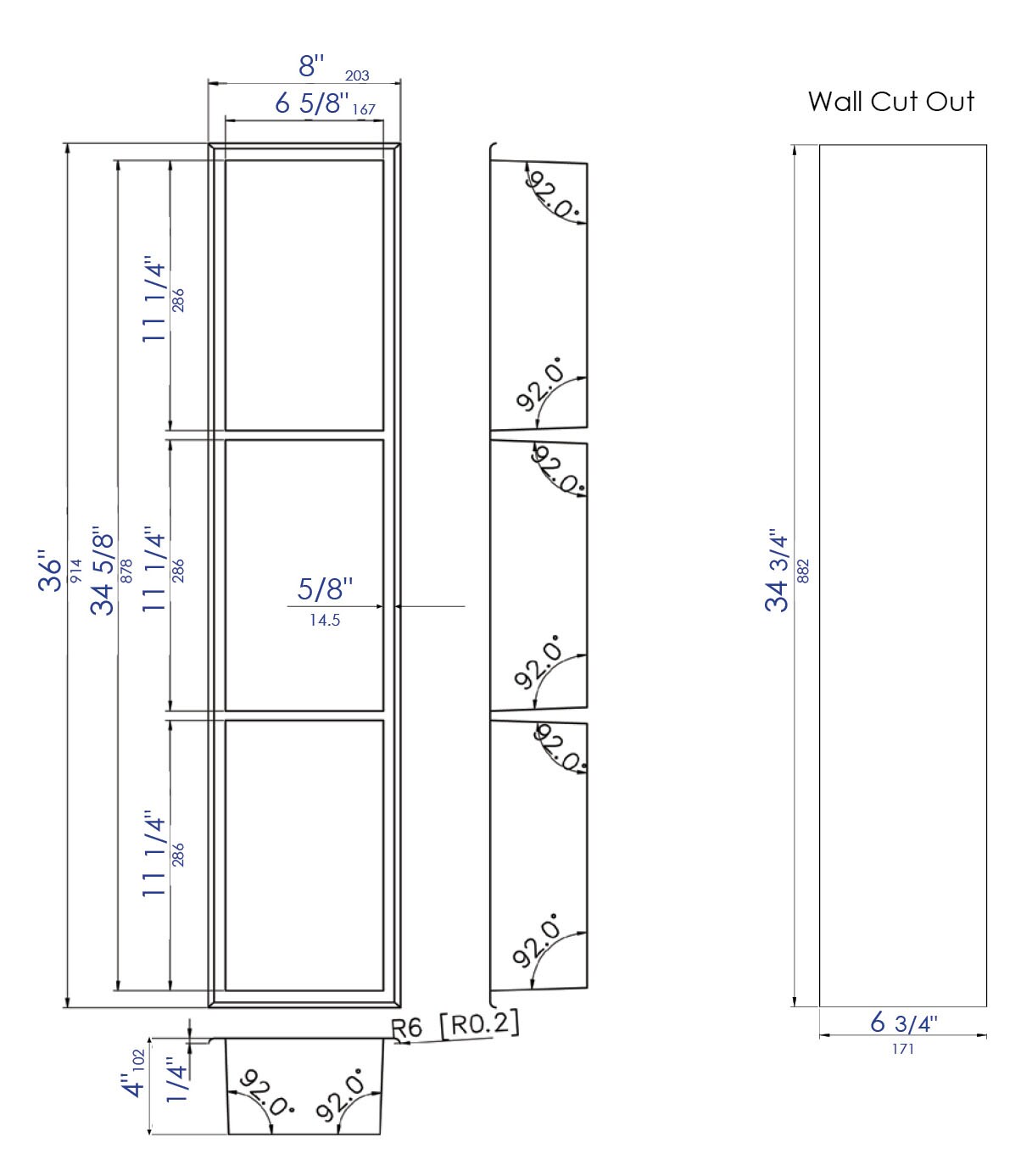 ALFI ABNC0836-W Bathroom-Shelves - View #13