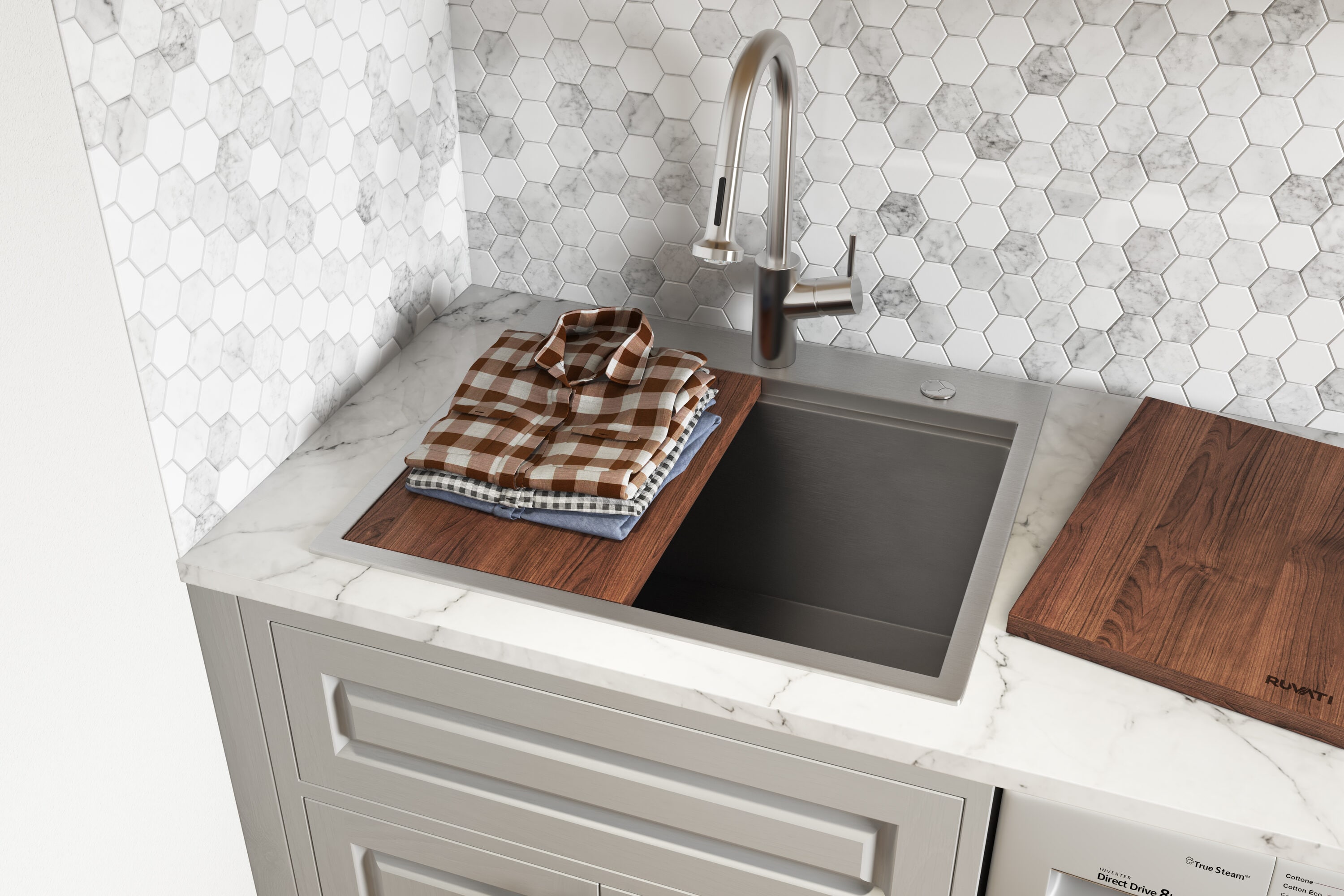 Ruvati RVU6425 Laundry-Tubs-Utility-Sinks - View #3