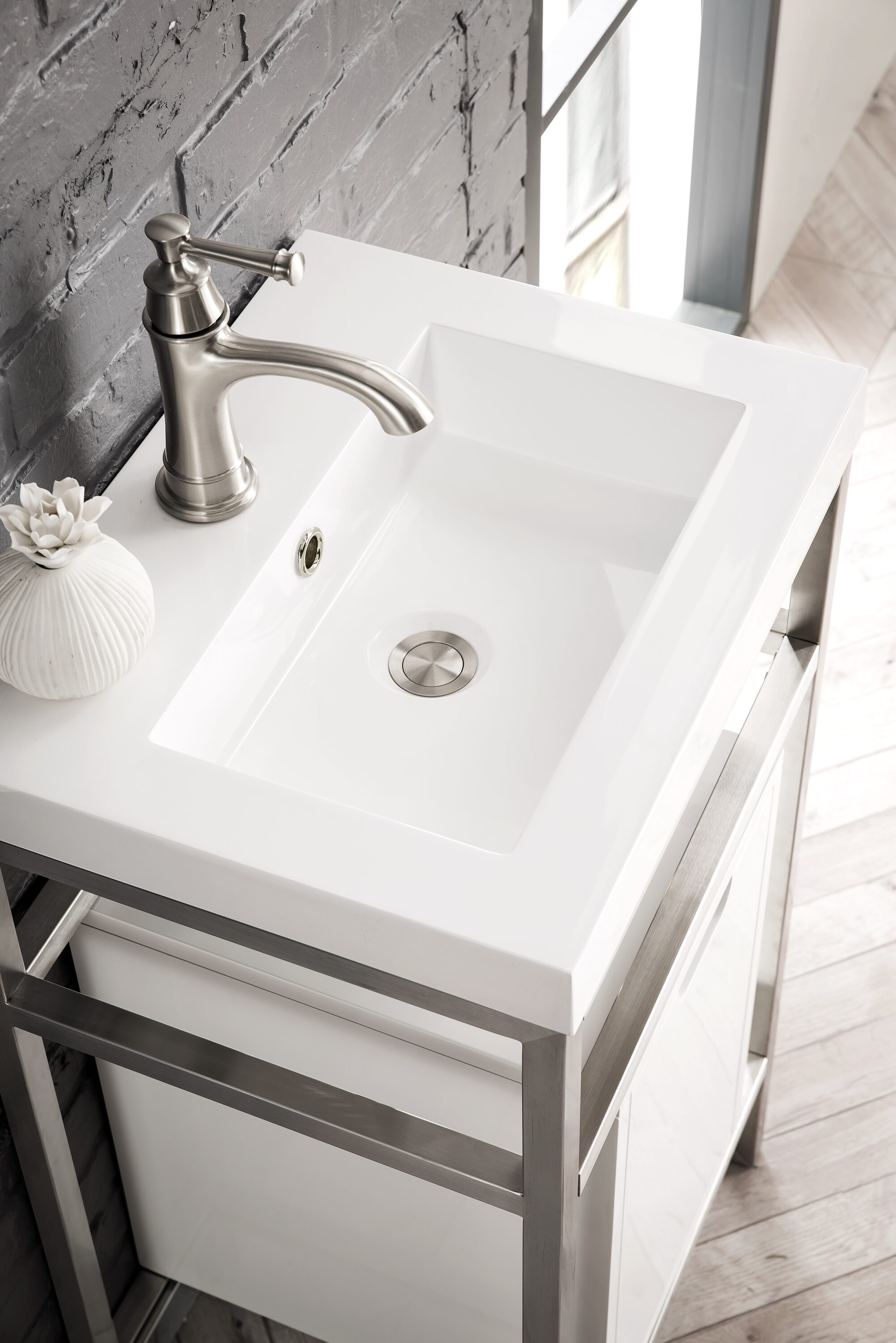 James Martin Vanities C105V20BNKSCGWWG Console-Sinks - View #5