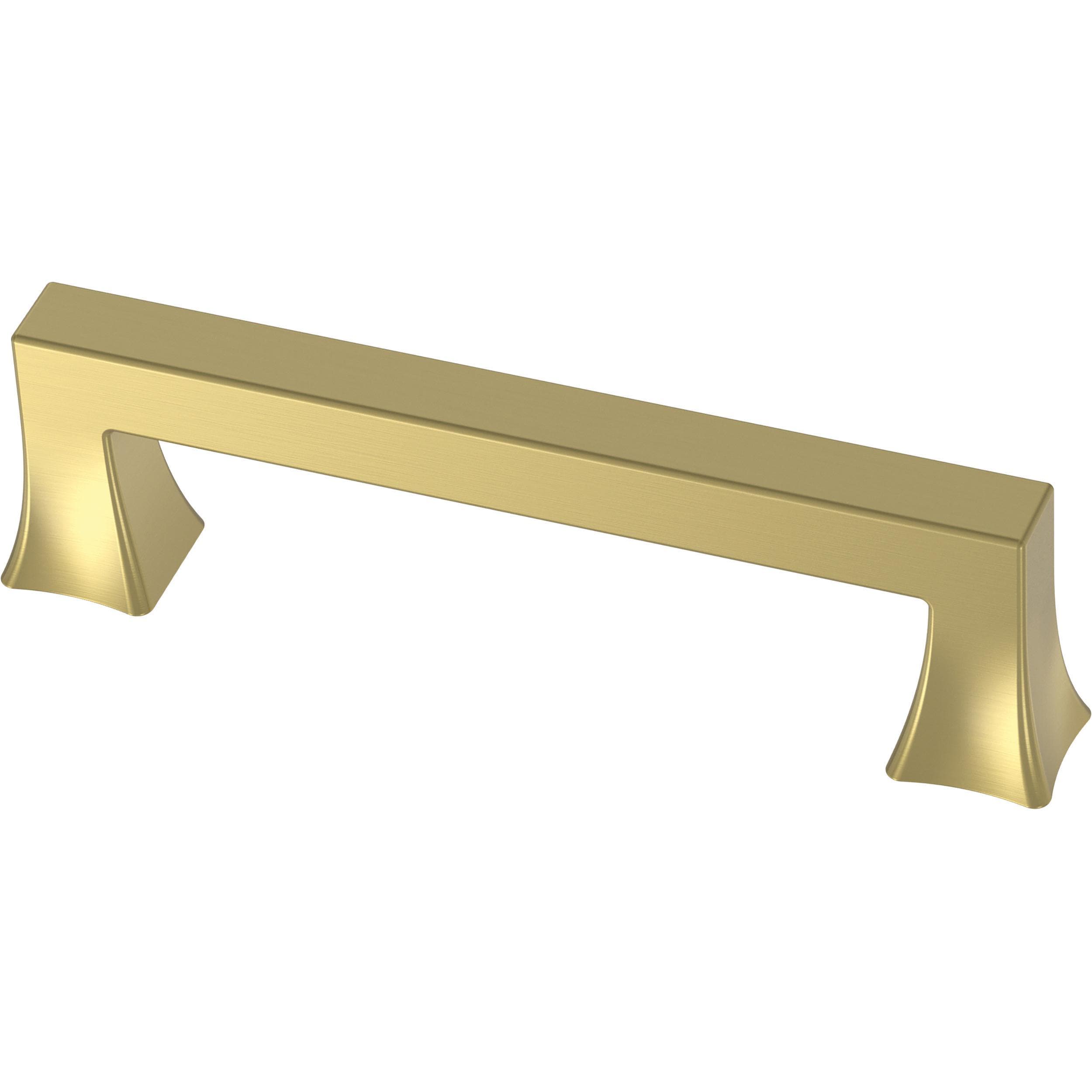 Brainerd Casual Square 3-3/4-in Center to Center Modern Gold Arch Handle  Drawer Pulls in the Drawer Pulls department at