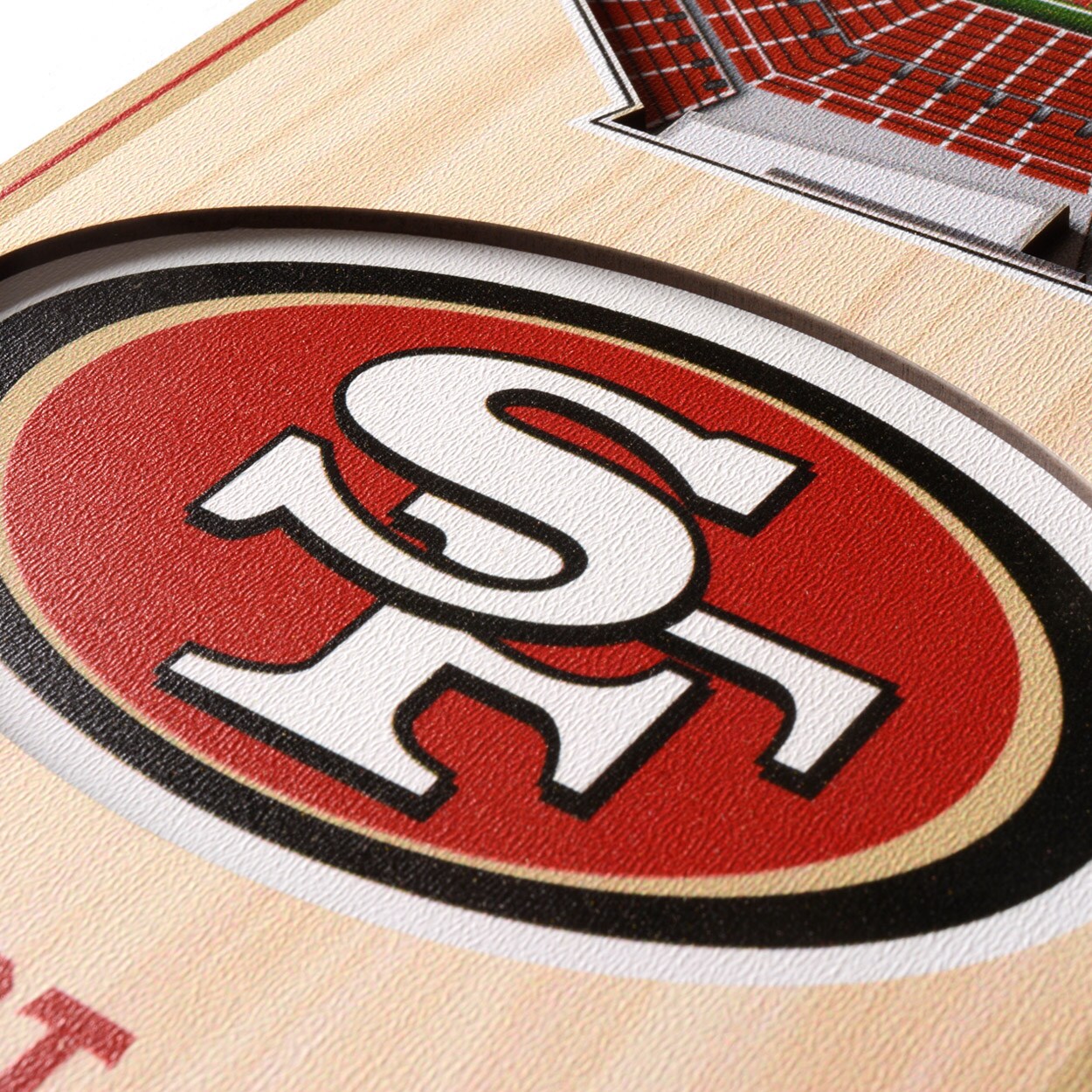 YouTheFan 954156 6 x 19 in. NFL San Francisco 49ers 3D Stadium Banner - Levis Stadium