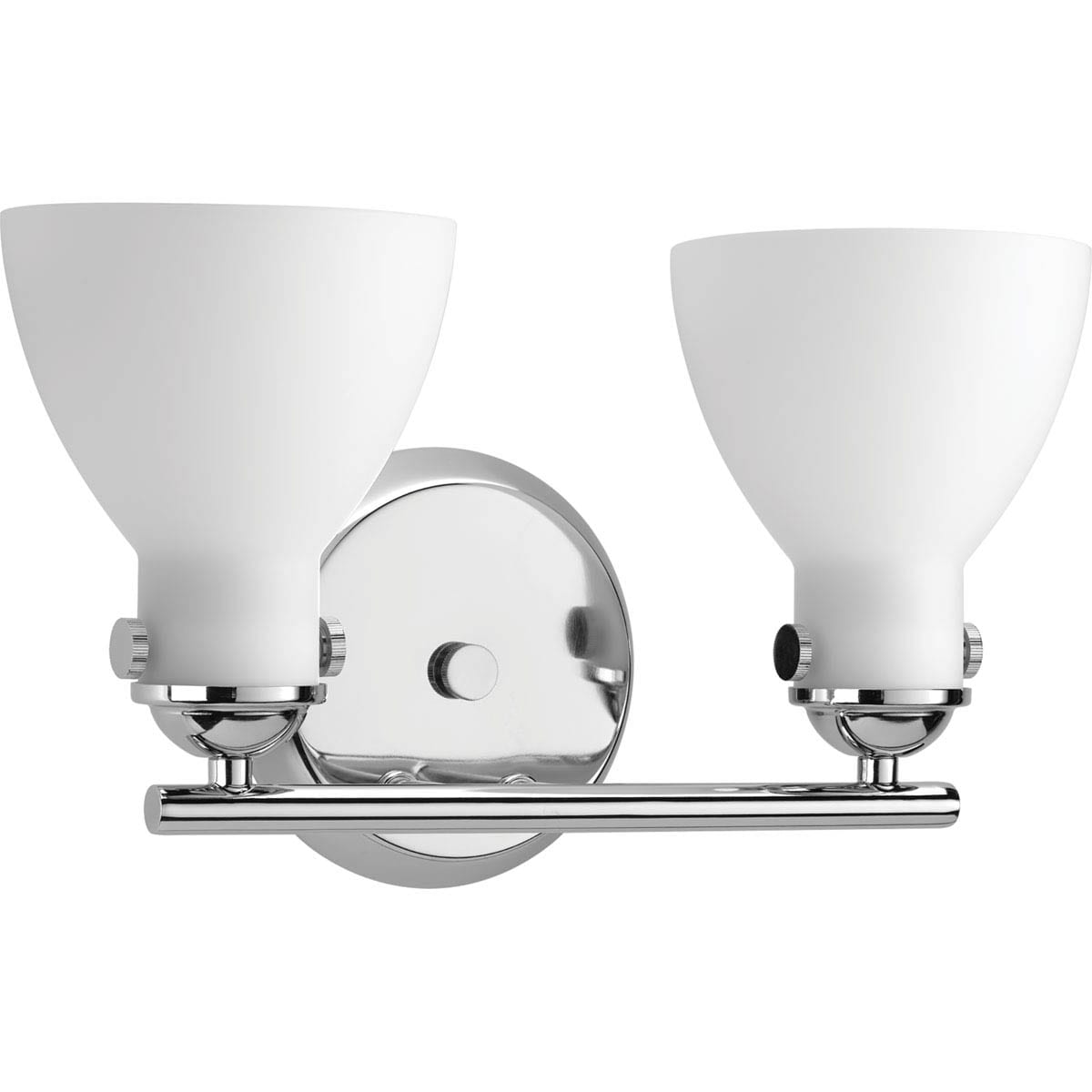 Progress Lighting P2771-15 Fuller 2-Light Polished Chrome Transitional Vanity Light