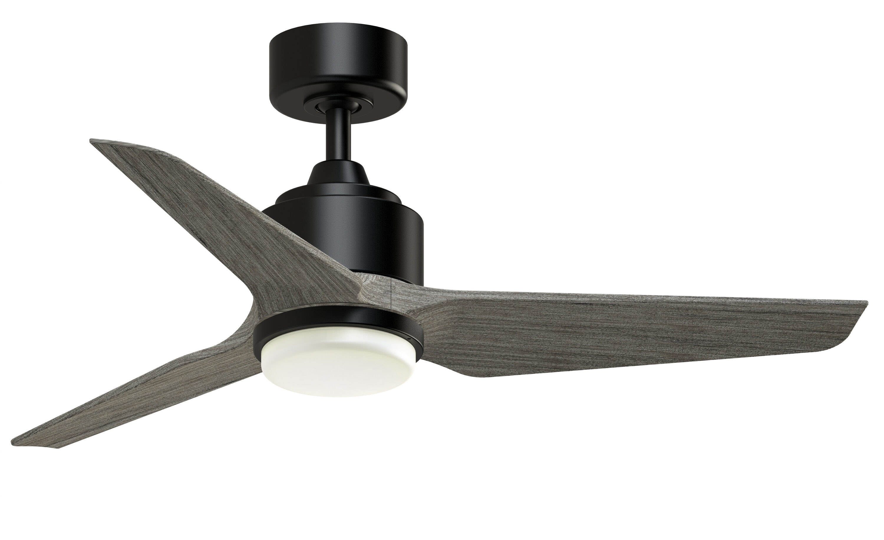 Hinkley Hampton 56-in Brushed Nickel with Silver Blades Integrated LED Indoor Smart Ceiling Fan with Light and Remote (5-Blade) 903056FBN-LID Sansujyuku sansujyuku.com