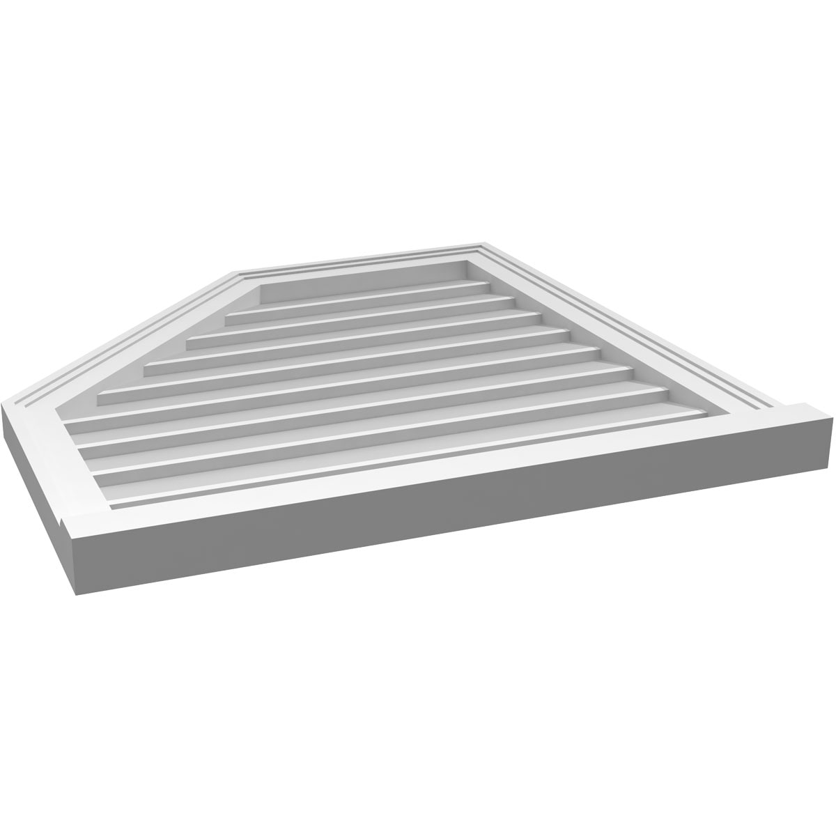 Ekena Millwork GVPOL28X2803SN Gable-Vents - View #5