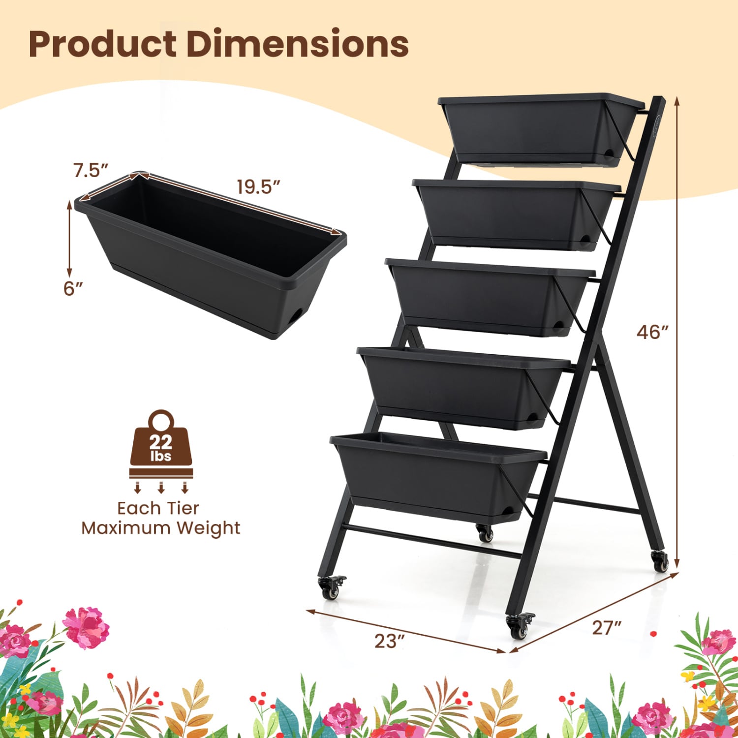 Slickblue D-CO-16331PN Raised-Garden-Beds - View #6