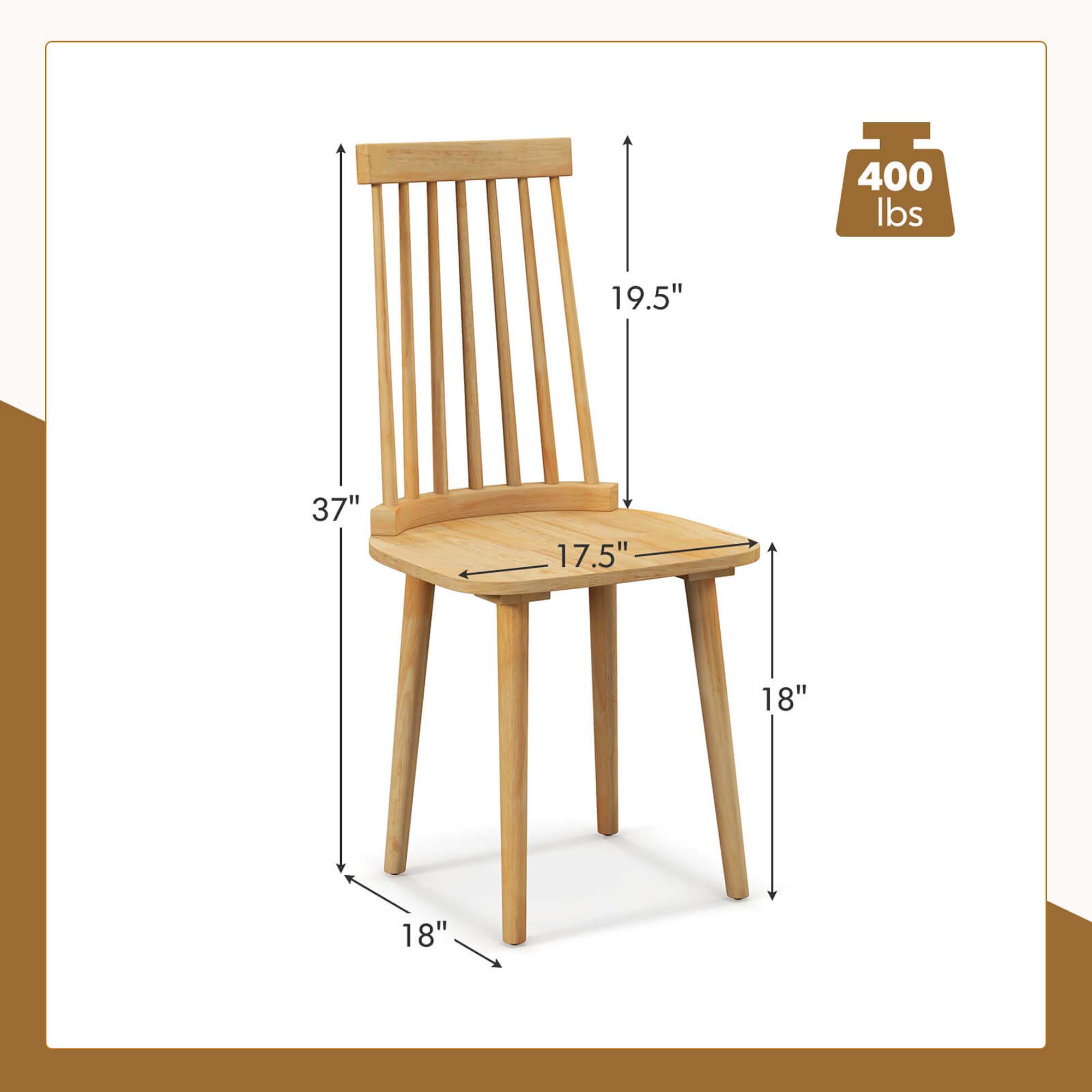 Costway HCST01545 Dining-Chairs - View #2