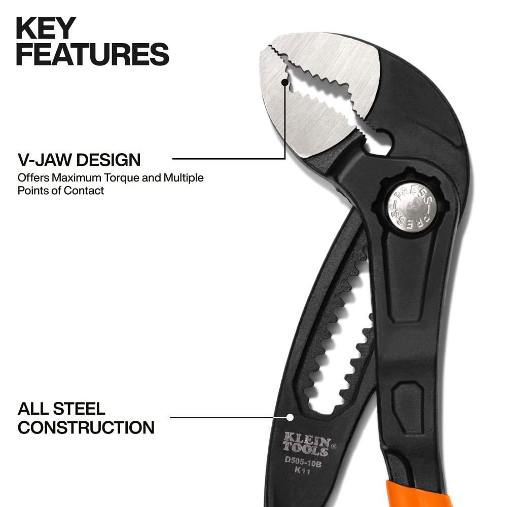 Klein Tools D50510B pliers - View #2