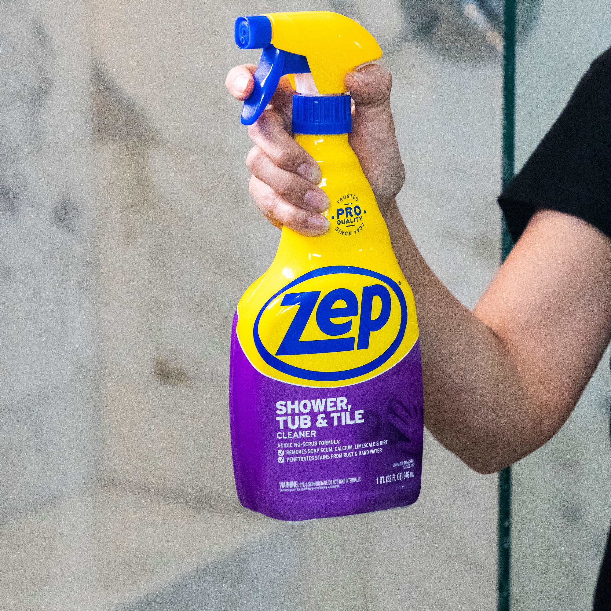 ZEP grout cleaner (Lowe's product)