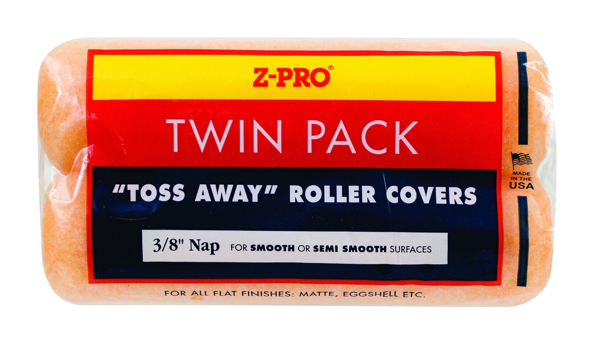 natural floors PEIE PAIN OLLE 9 in x 3/8 in Nap oller over 2 Pack 741Z