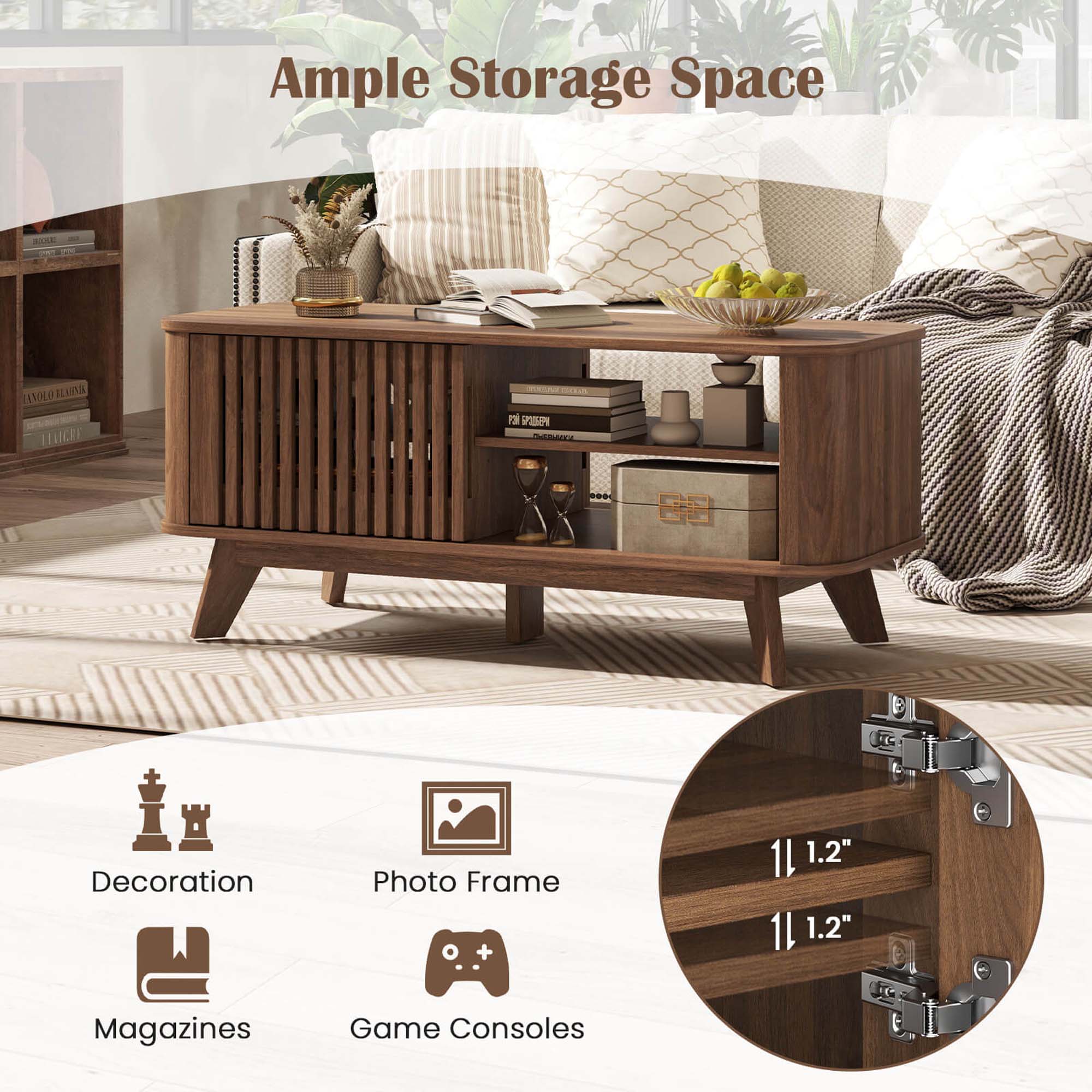 Costway HCST06261 Coffee-Tables - View #5