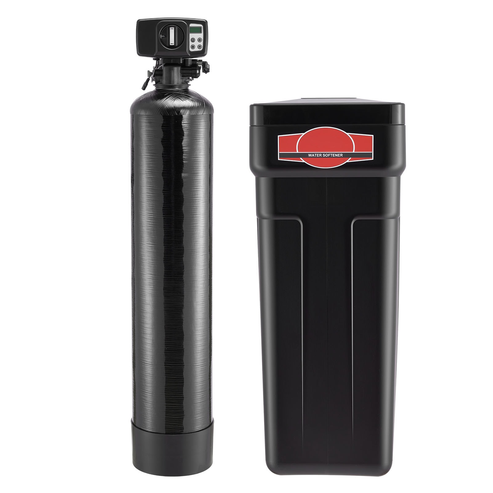 GIVIMO 32000-Grain Whole House Water Softener System with Automatic Digital Control Head and Bypass Valve Reduces Hardness and Minerals for 1 to 2 Bathrooms