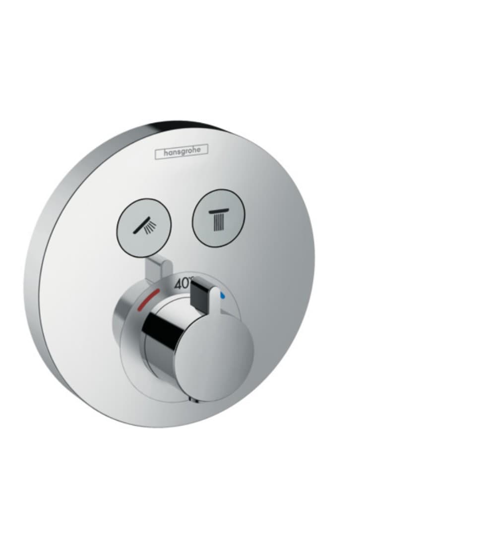 Hansgrohe 15743001 Chrome Knob Shower Faucet Handle