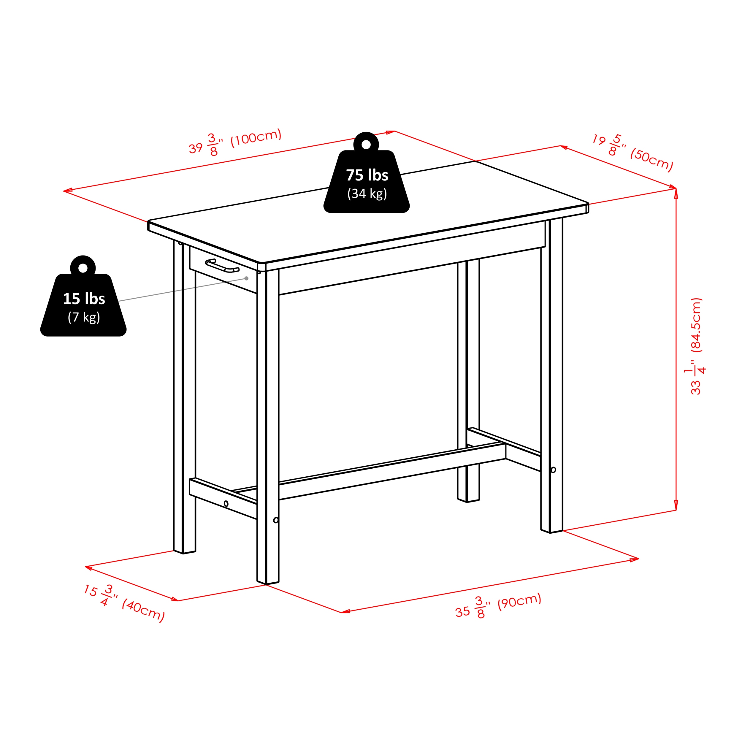 Winsome Wood 94540 Dining-Tables - View #5
