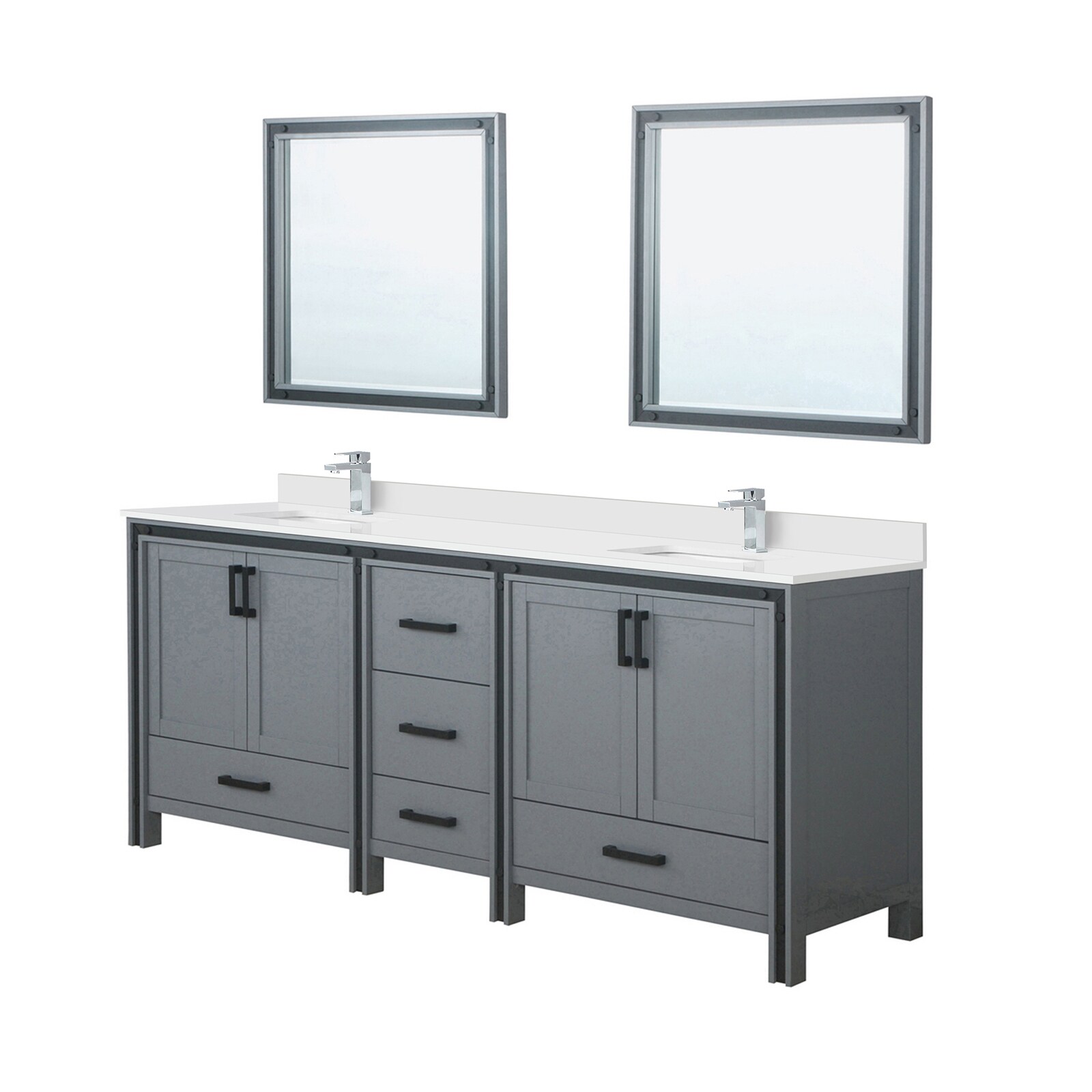 Lexora LVZV84DB211 Bath-Vanity-Combo - View #5