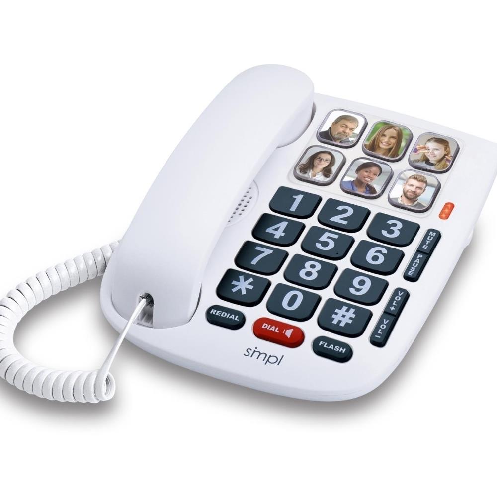  HRSC6135 Harris Communications HC-SMPL-PHOTOPHONE SMPL Amplified Plus Hands-Free Dialing Photo Phone