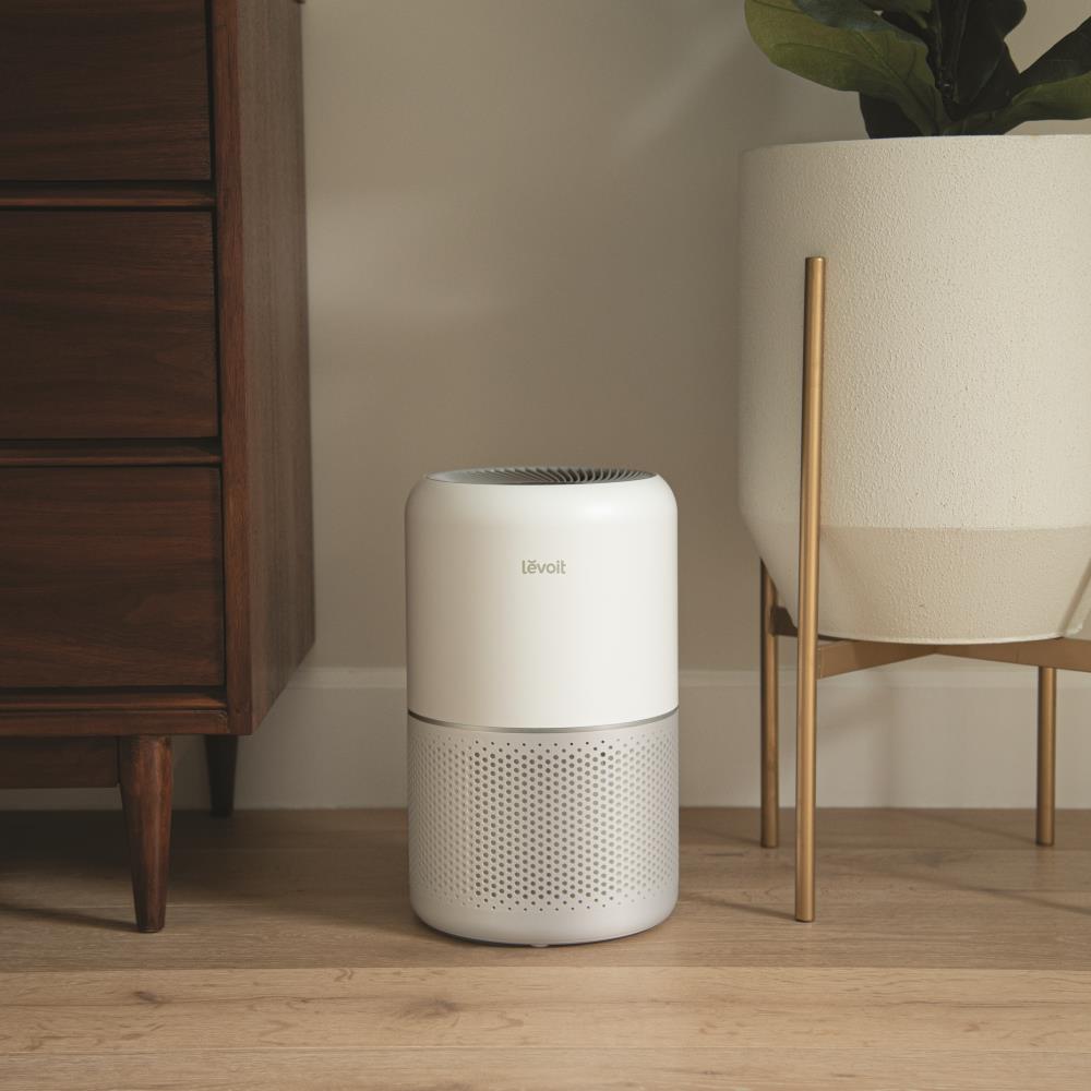 Levoit 3-Speed (Covers: 210 Sq.-ft) True HEPA White Air Purifier ENERGY ...