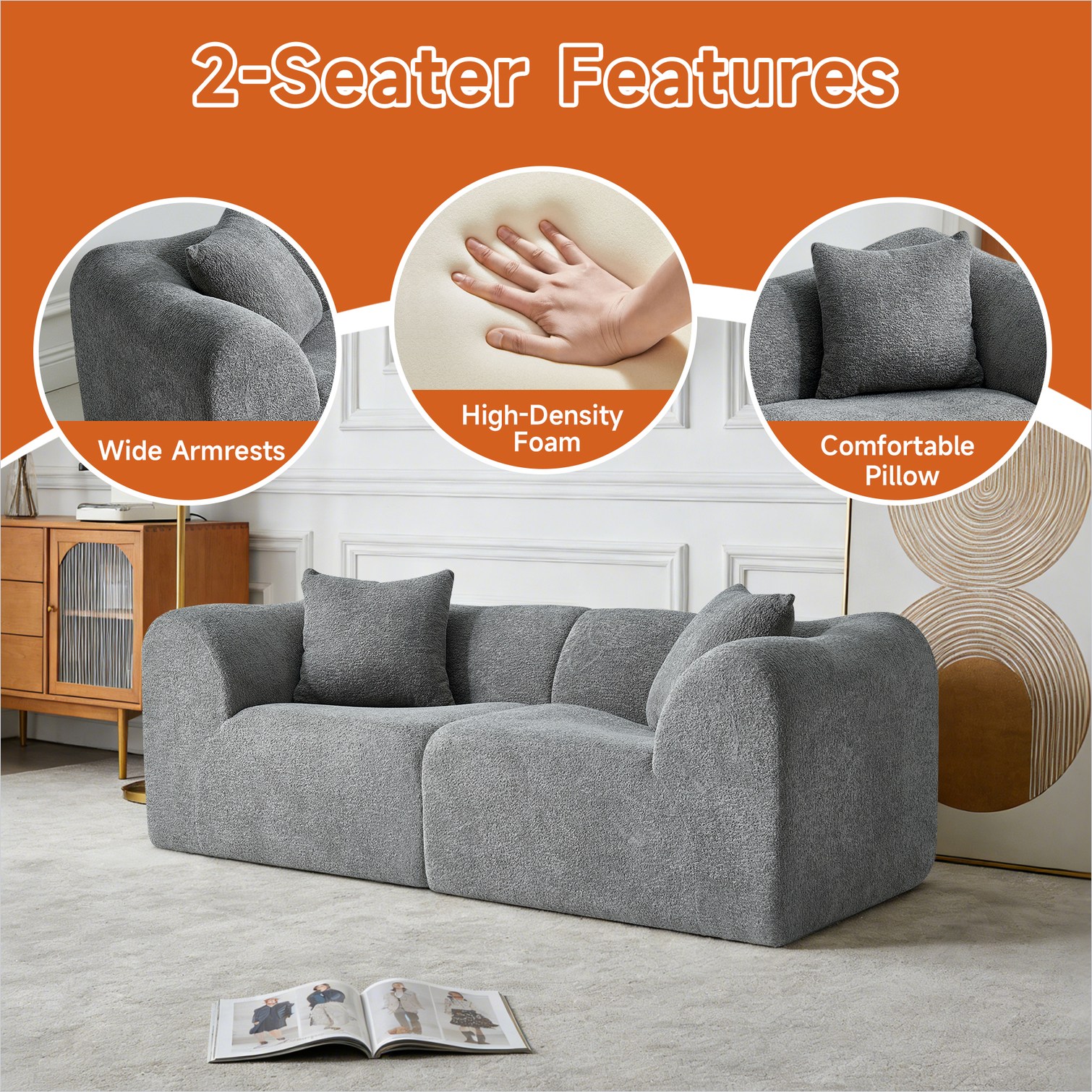 SunJet 0W04MZSB8FH5 Sofas-Loveseats - View #2