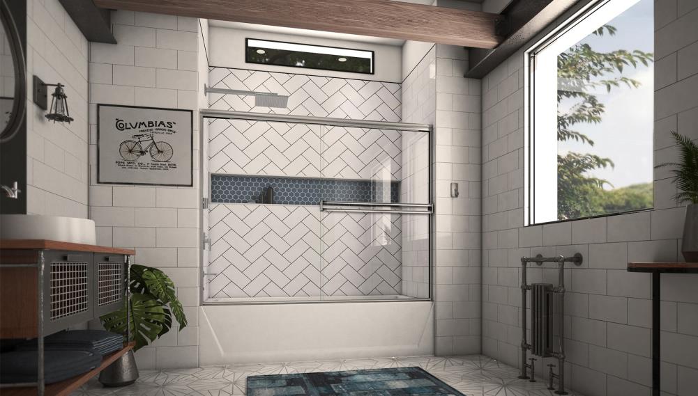 Arizona Shower Door TE66X57BNCL Bathtub-Doors - View #2
