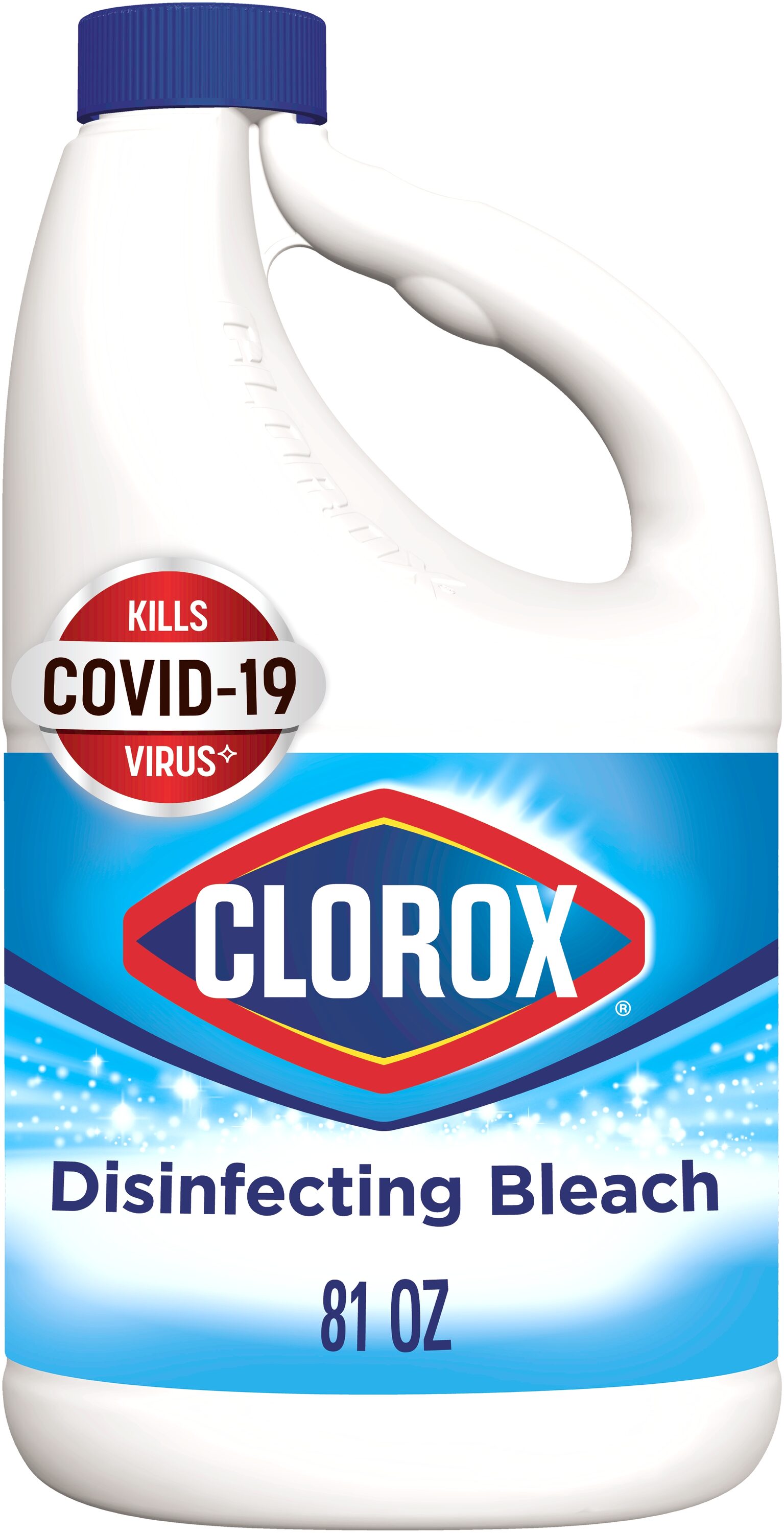 Clorox 81 oz. Concentrated Regular Disinfecting Liquid Bleach