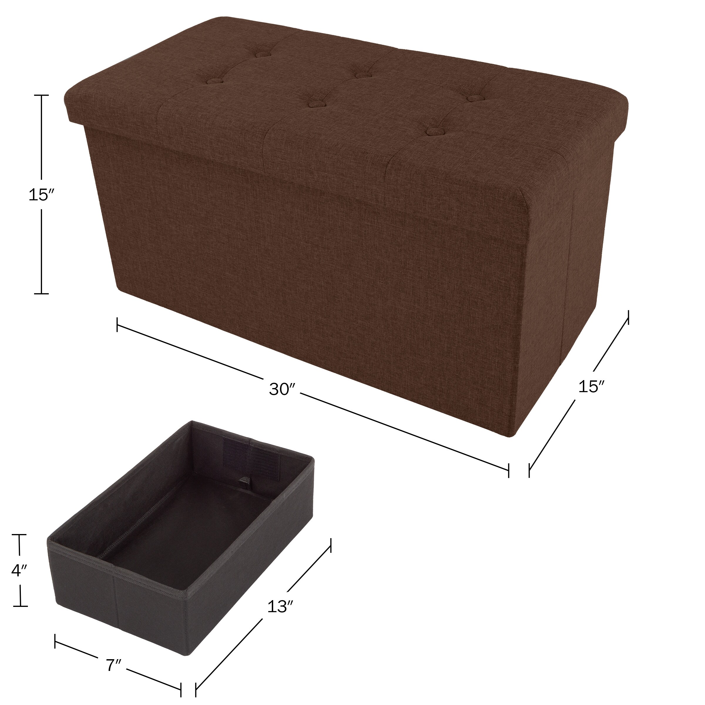 Hastings Home 371501QIX Indoor-Ottomans - View #5