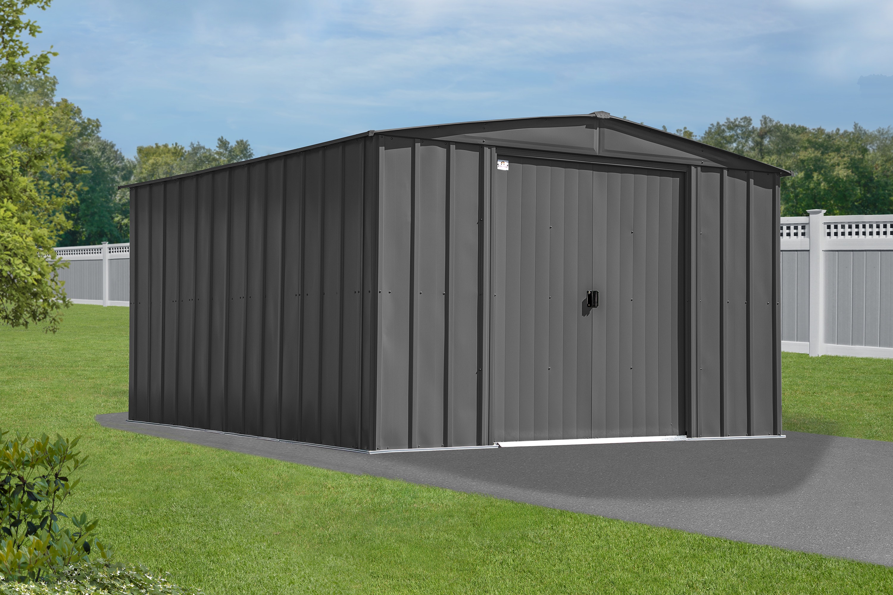 Arrow CLG1014CC Metal-Storage-Buildings-Sheds - View #10