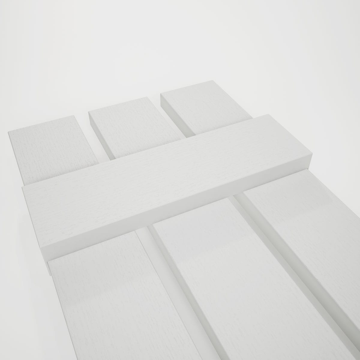 Ekena Millwork LS3S12X05500WH Exterior-Shutters - View #6