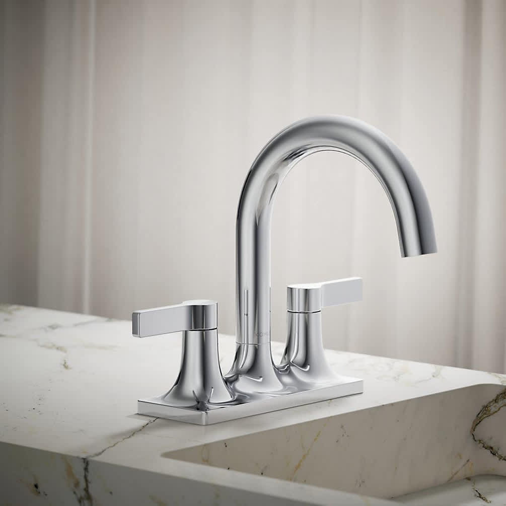 KOHLER 28124-4-CP Lavatory-Faucets - View #2
