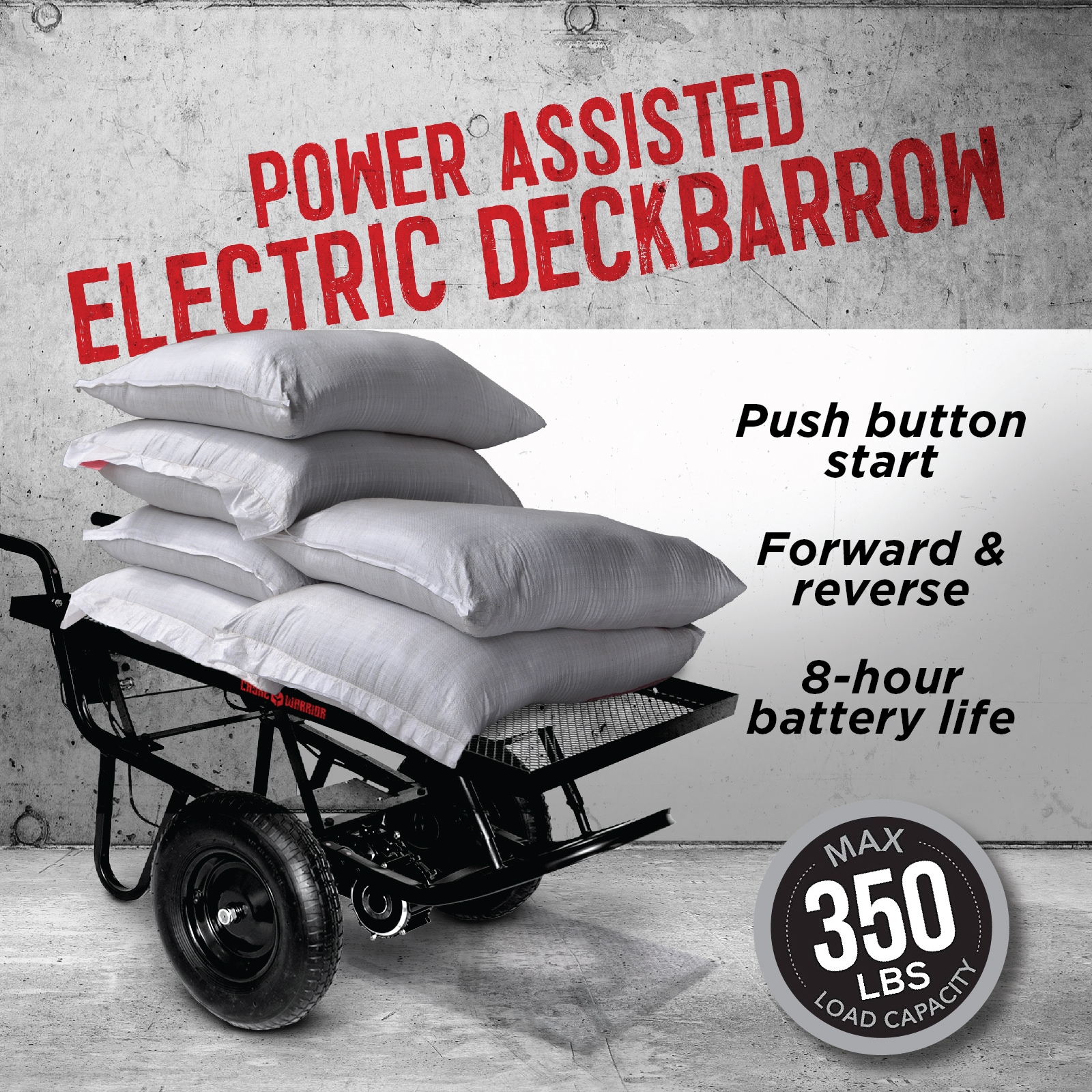 CHORE WARRIOR 44324 wheelbarrow - View #4