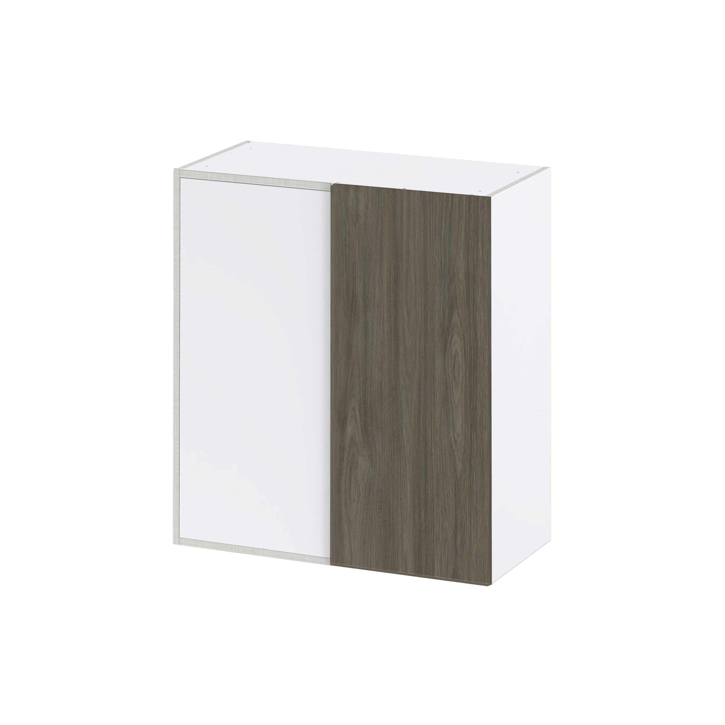 Hugo&Borg DSWB3035-SA Savane 30-in W x 35-in H x 14-in D Textmel Blind Blind Wall Fully assembled Cabinet (Flat Panel Slab)