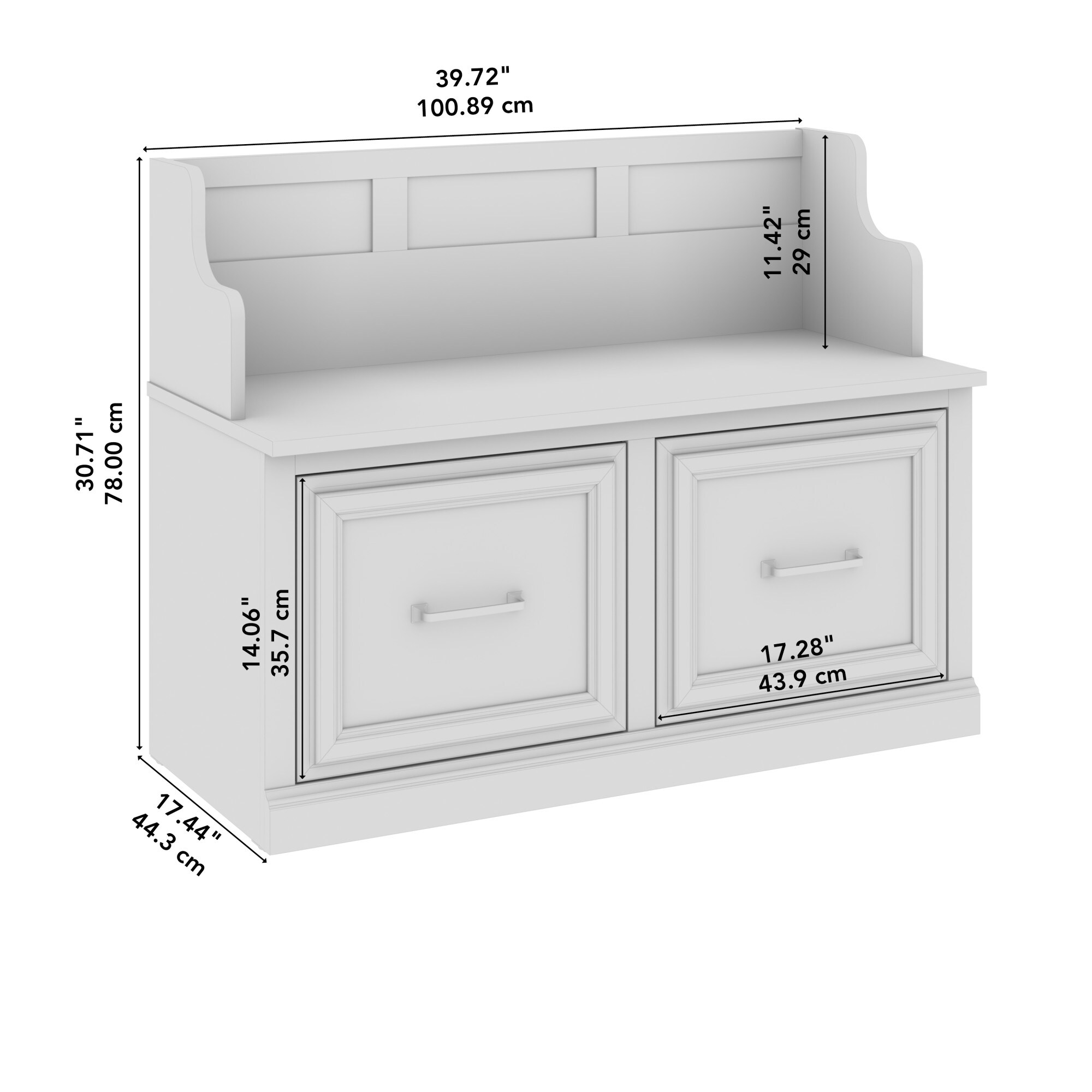Bush Furniture WDL005WM Storage-Trunks - View #8