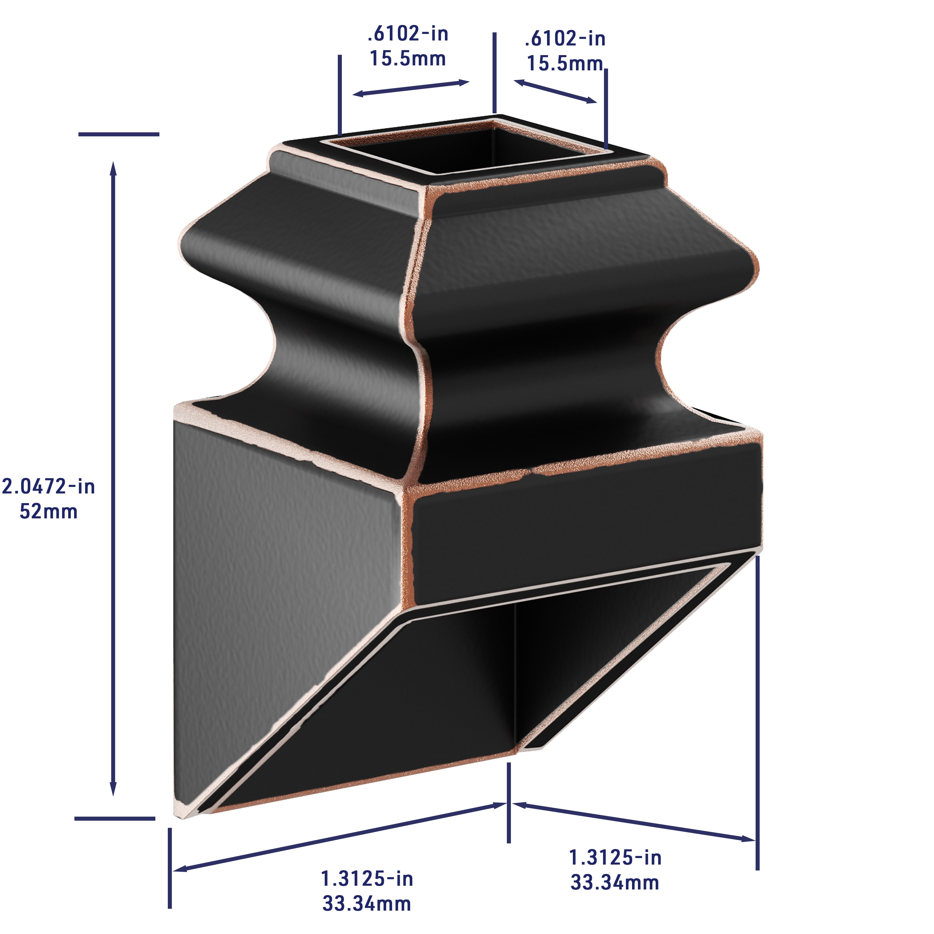 Crown Heritage 4983822RC Interior-Stairpart-Balusters - View #2