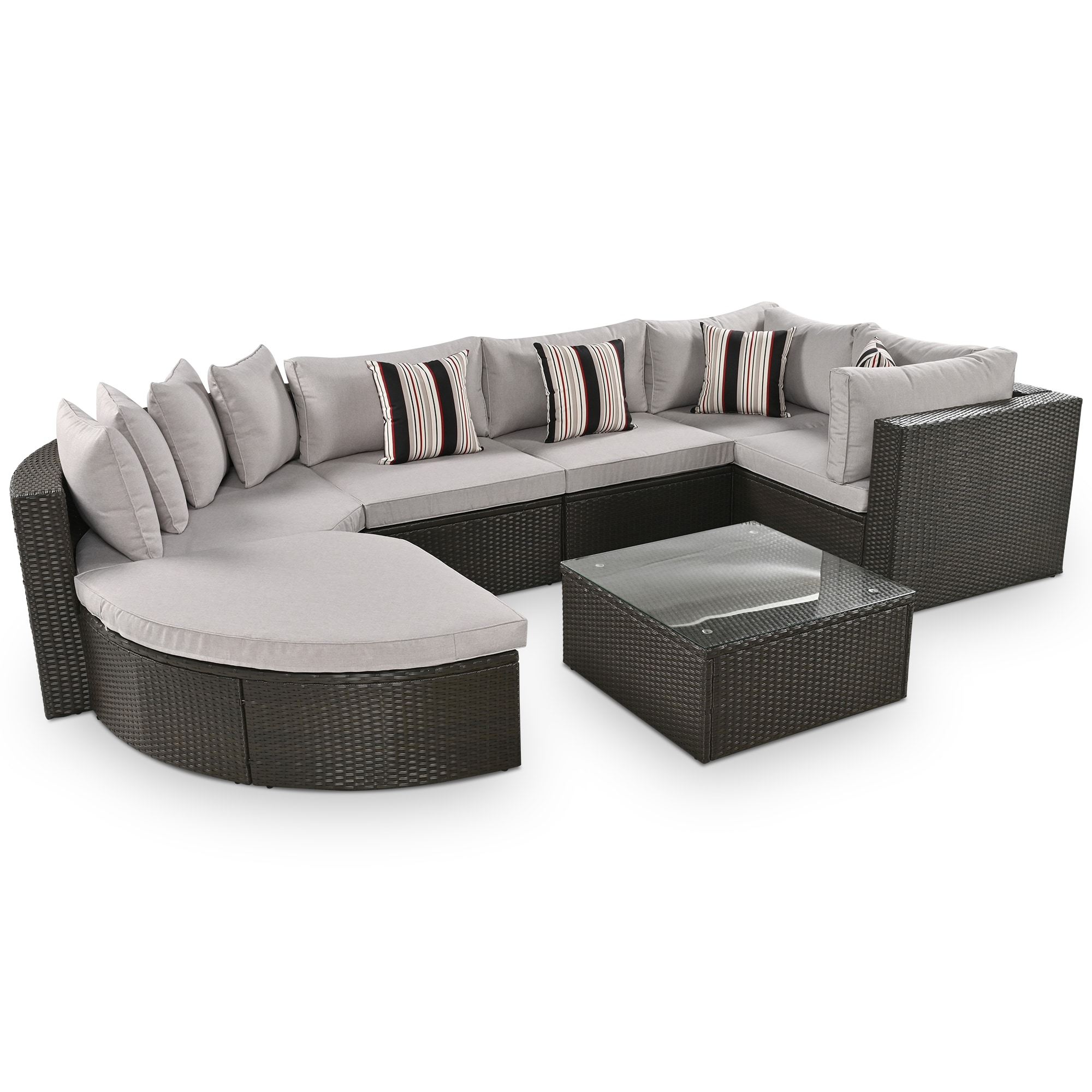 CASAINC CEW-HZ009-GR Patio-Sofas-Daybeds - View #6