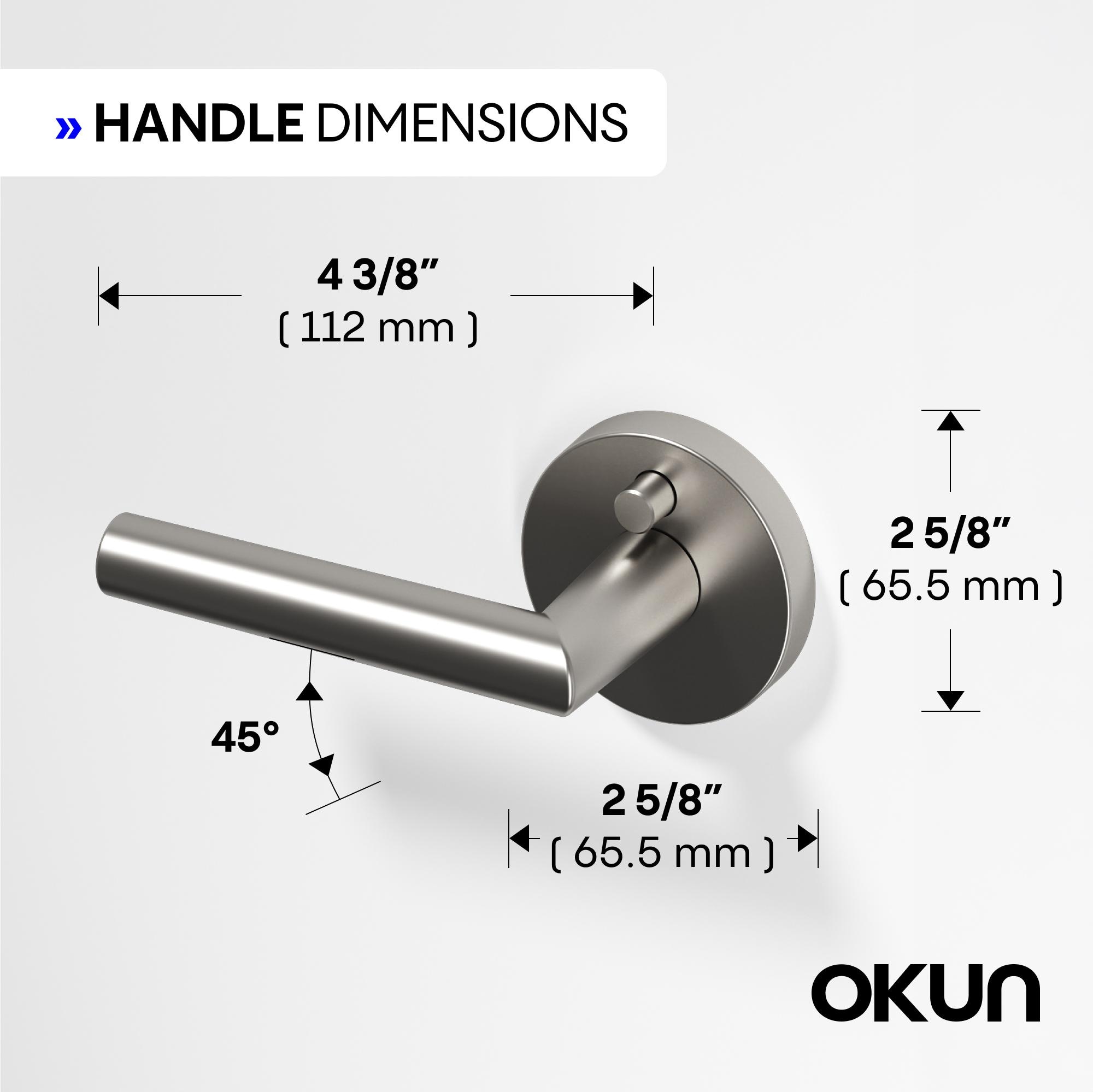 OKUN OK1001BNPRK2 Door-Handles - View #4