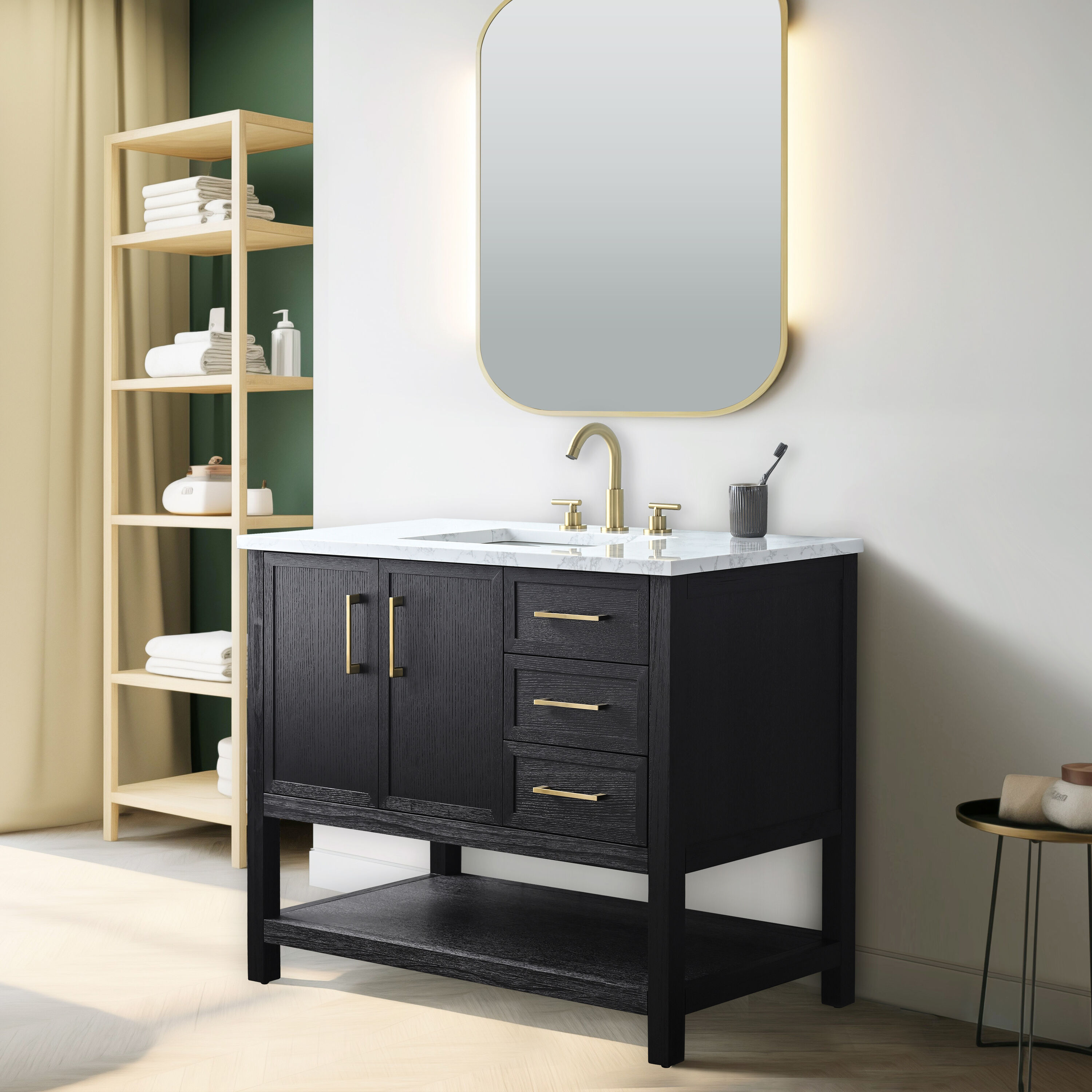 Sudio Design OLIVER-42BLO Bath-Vanity-Combo - View #3