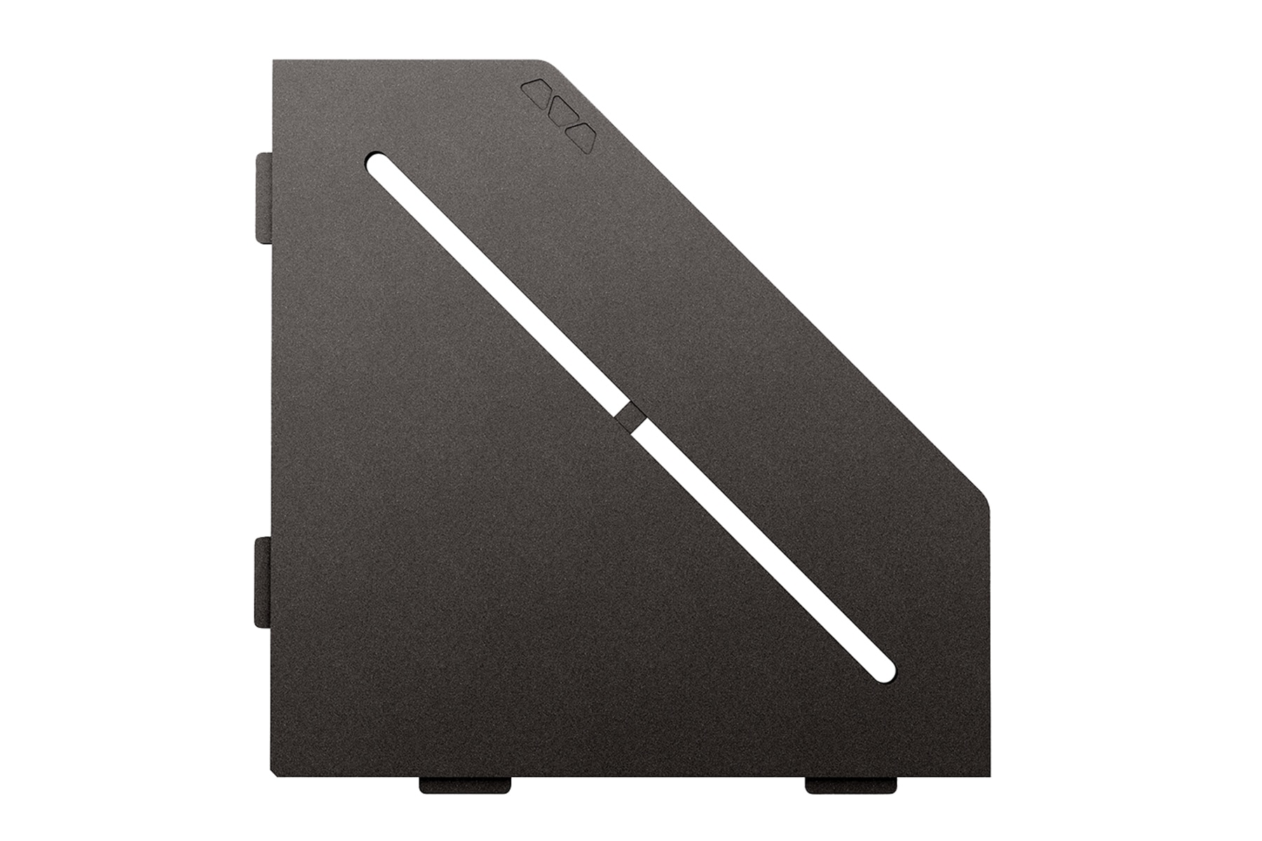 Schluter Systems SES2D7TSDA Shelf Pentagonal Corner Pure Dk Anthracite