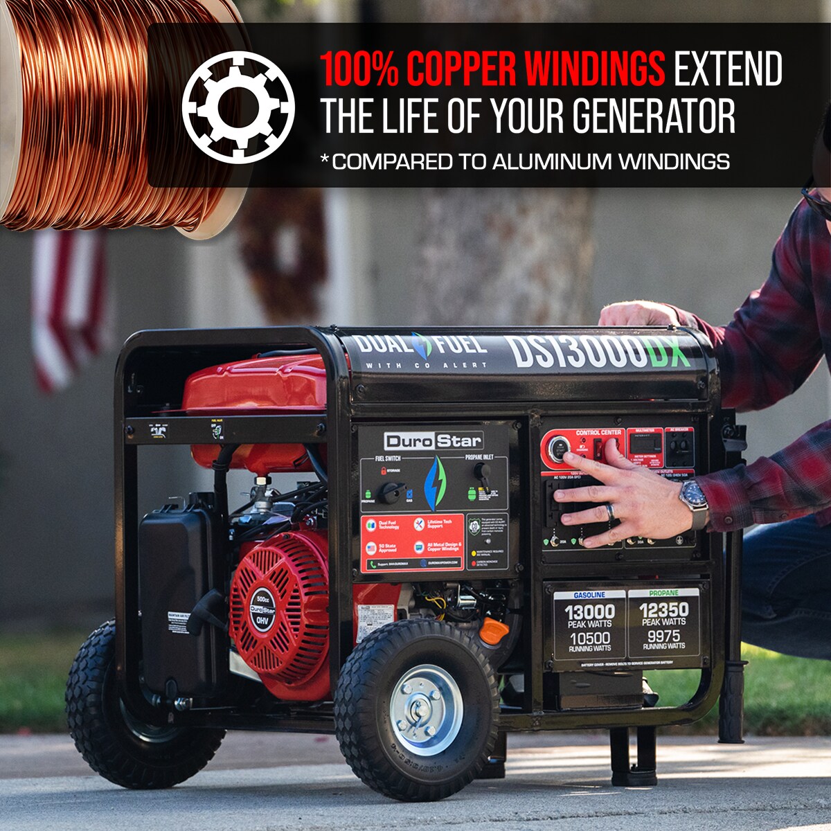 DuroStar DS13000DX Portable-Generators - View #8