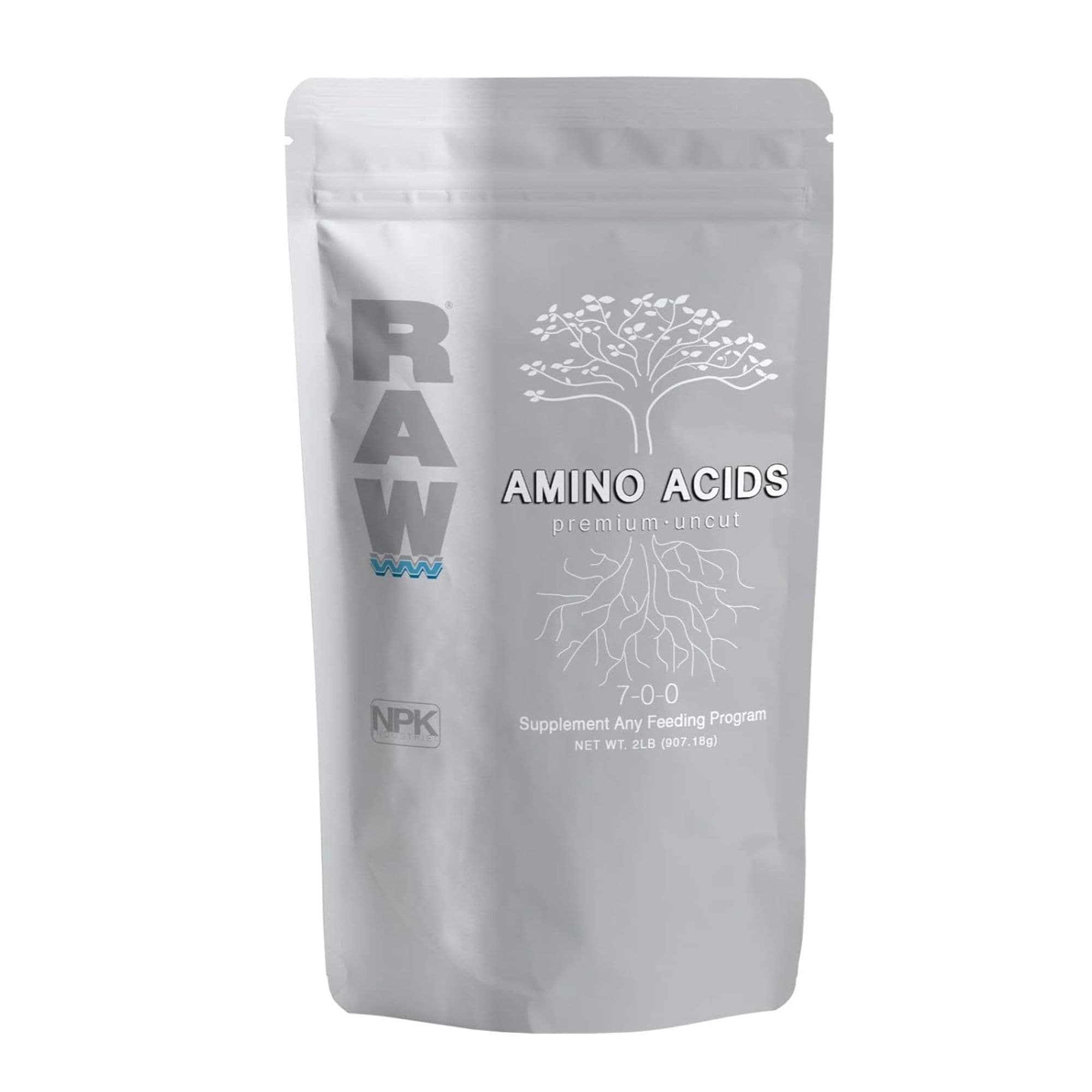 RAW - Amino Acids Premium Uncut Water Soluble Fertilizer for Enhanced Nutrient Uptake - 2lbs