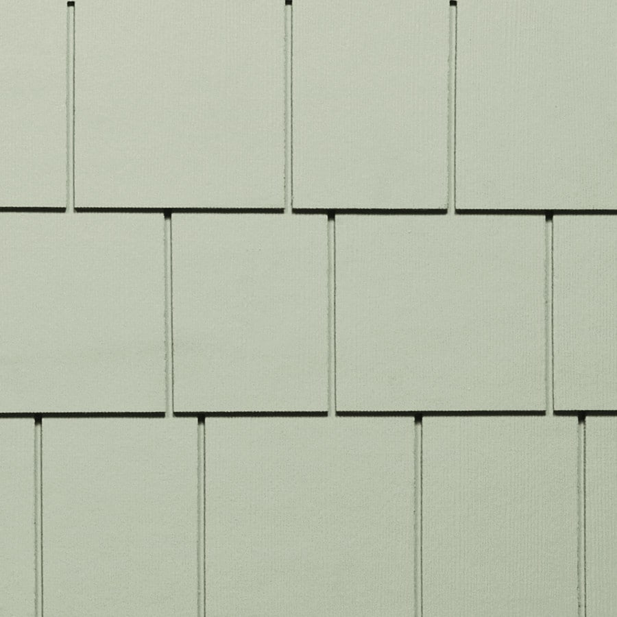 James Hardie 9811321 HardieShingle 0.25-in x 15.25-in x 6.738-in Soft Green Fiber Cement Shingle Siding