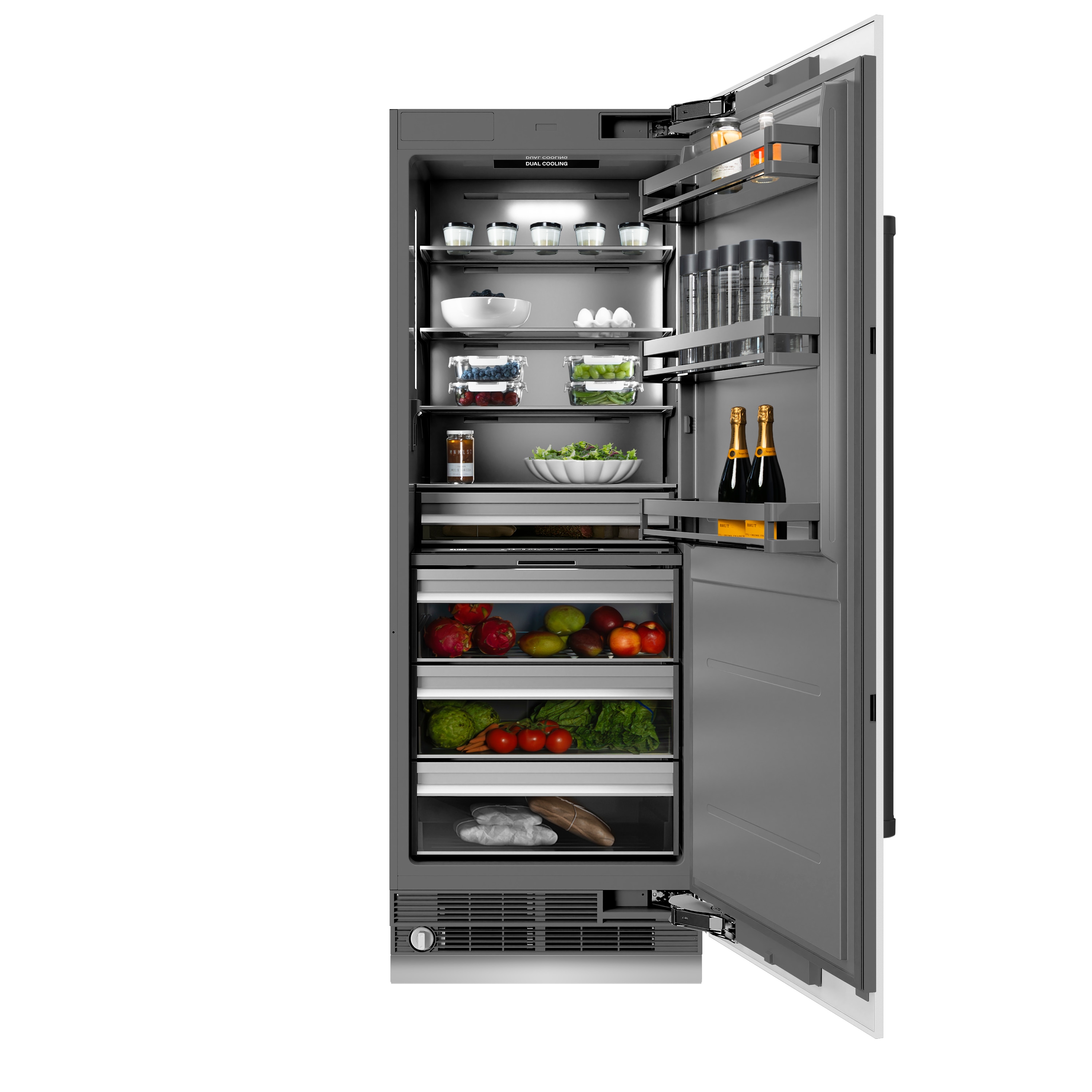 ZLINE KITCHEN & BATH RCRVZ-WM-30-MB Freezerless-Refrigerators - View #3