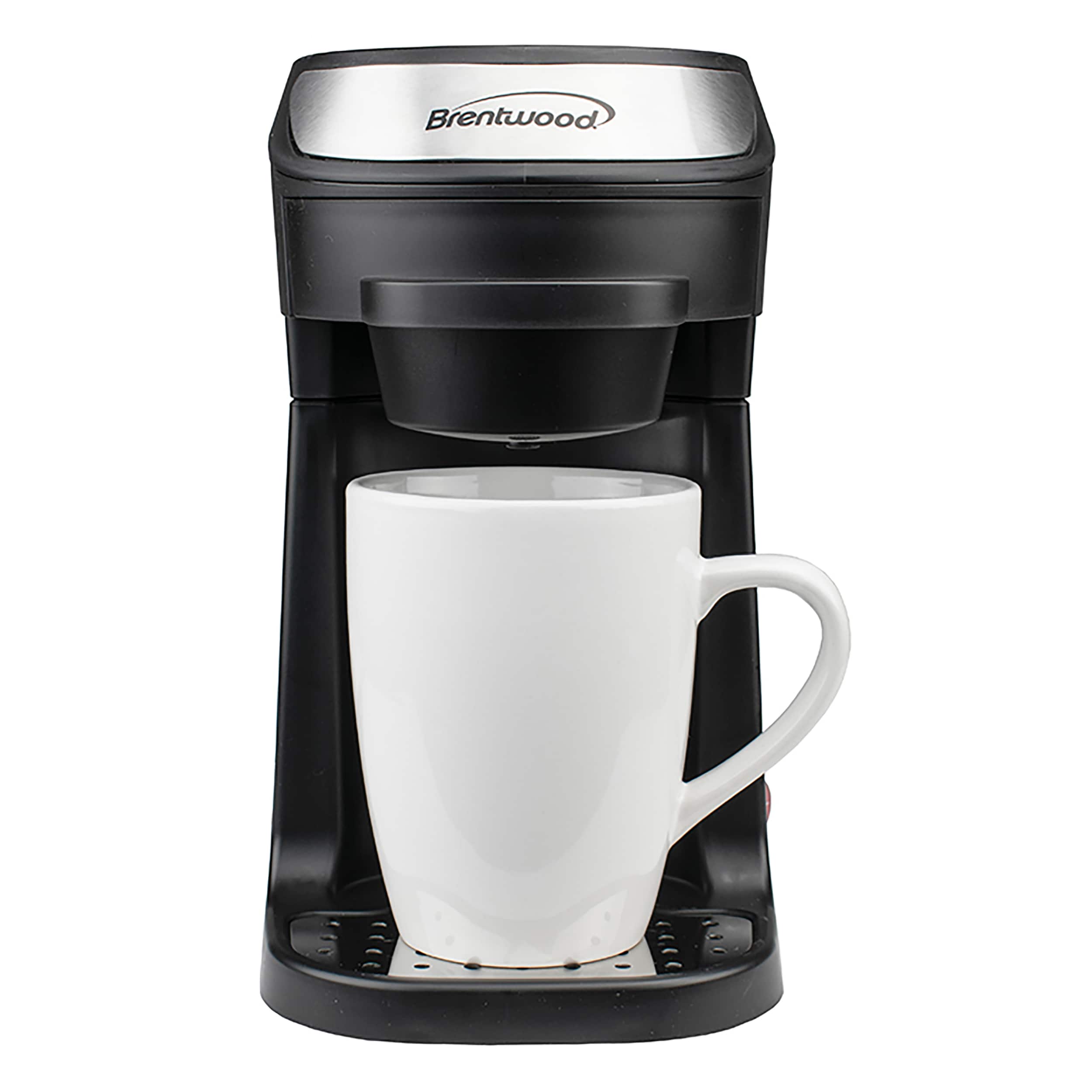 Brentwood Electric Moka Pot Espresso Machine, 6-Cup, Black 110V