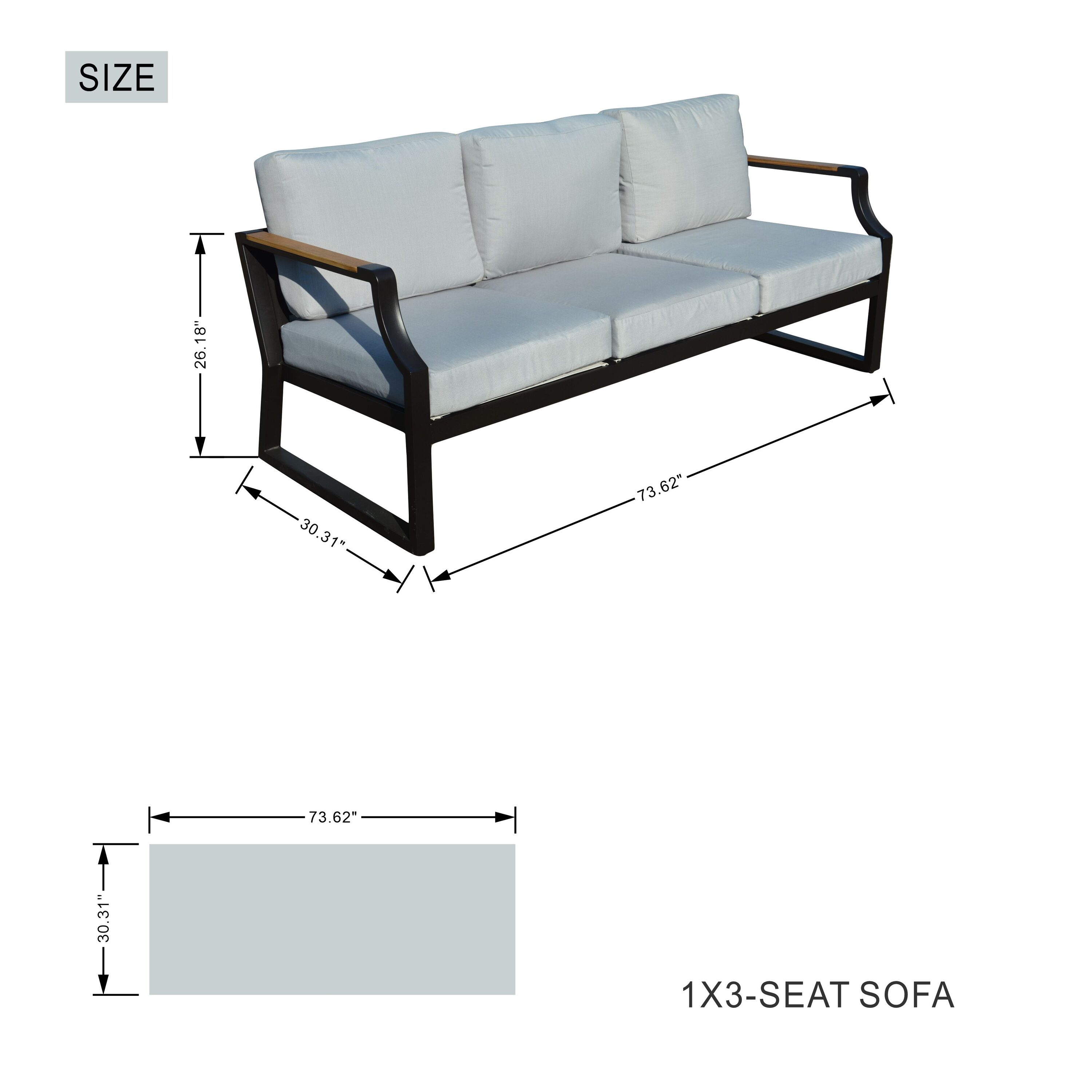 Direct Wicker DWS-2101-BK Patio-Conversation-Sets - View #11