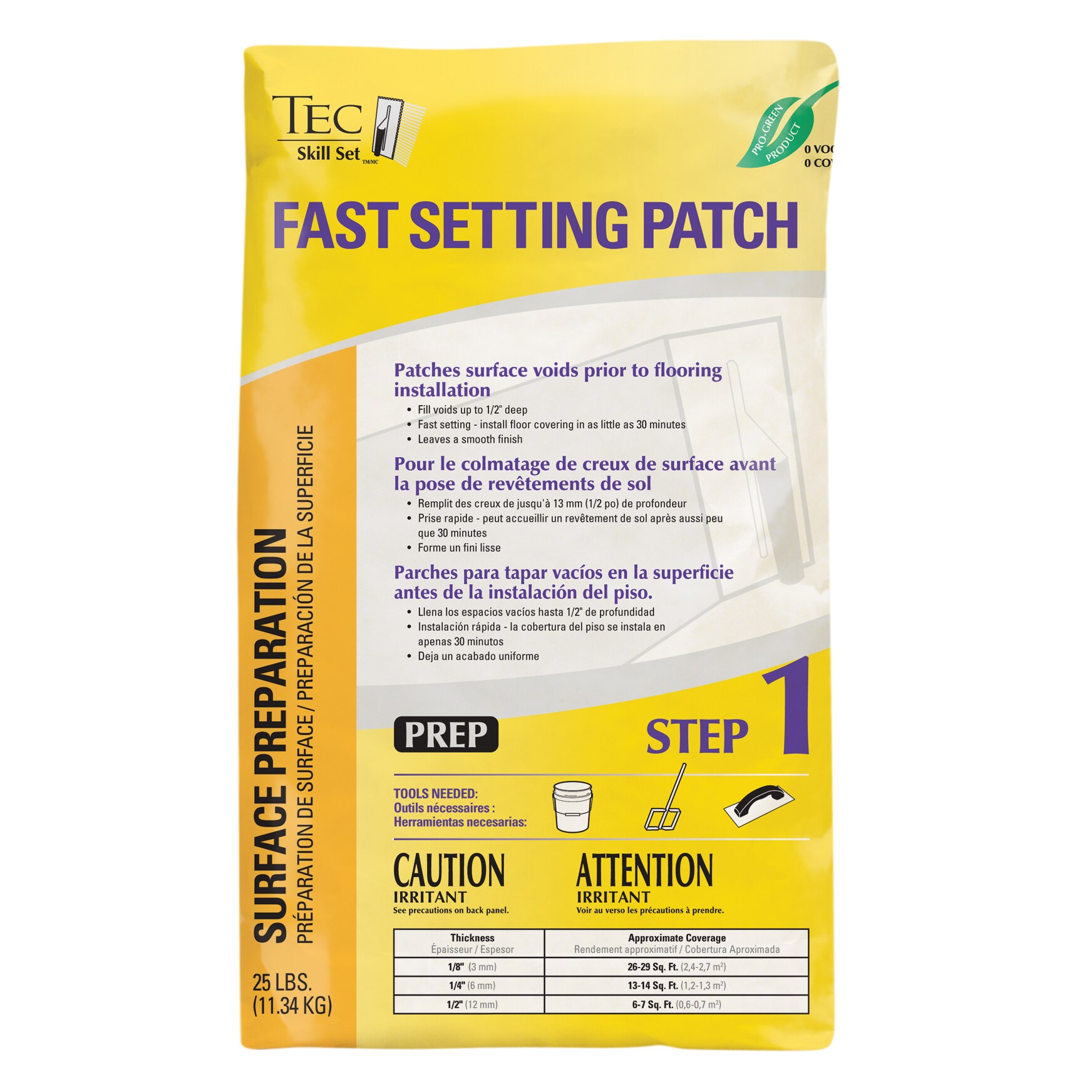 TEC 7040973021 25-lb Powder Skimcoat and Floor Patch