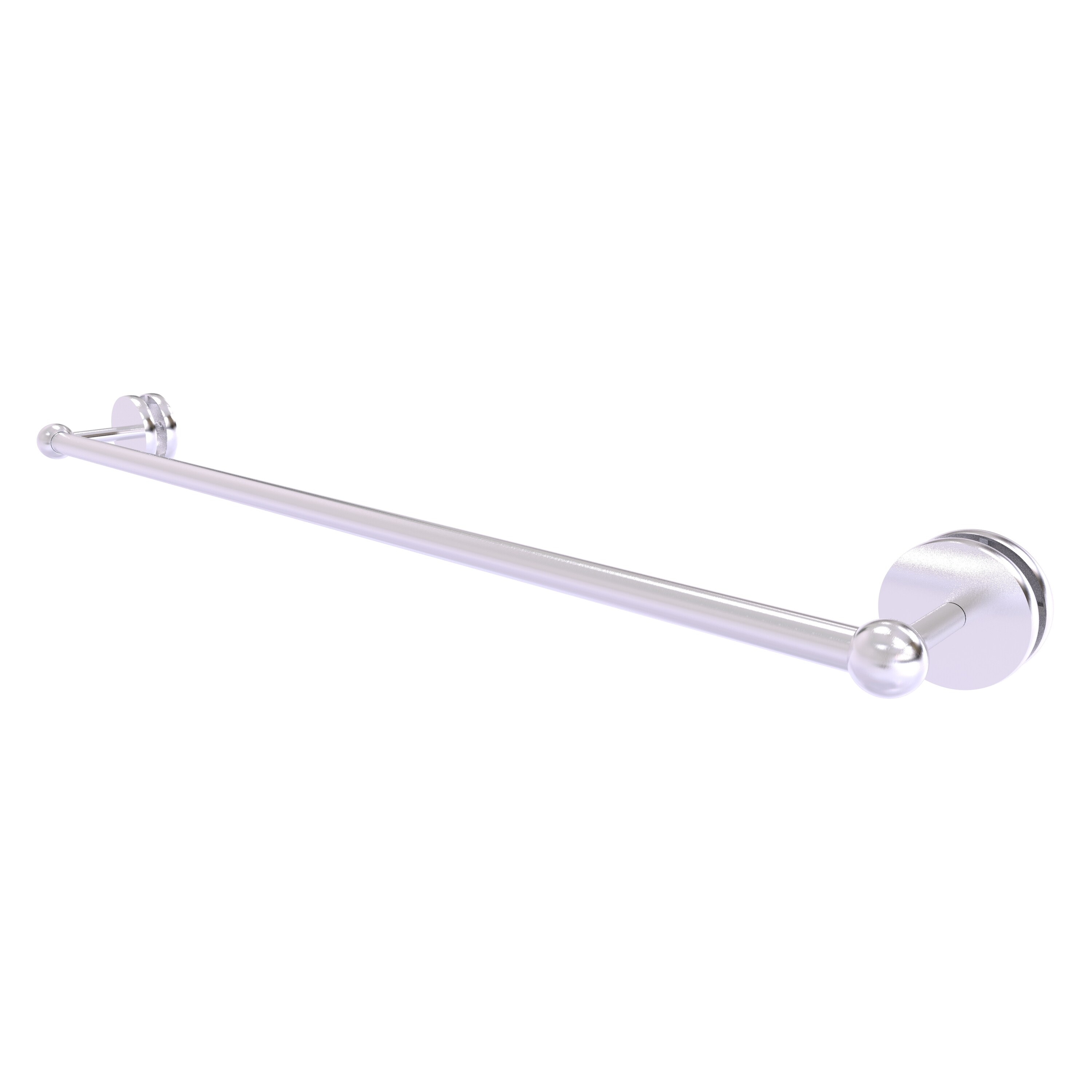 Allied Brass P1000-41-SM-30-SCH Prestige Skyline 30-in Satin Chrome Wall mount Single Towel Bar