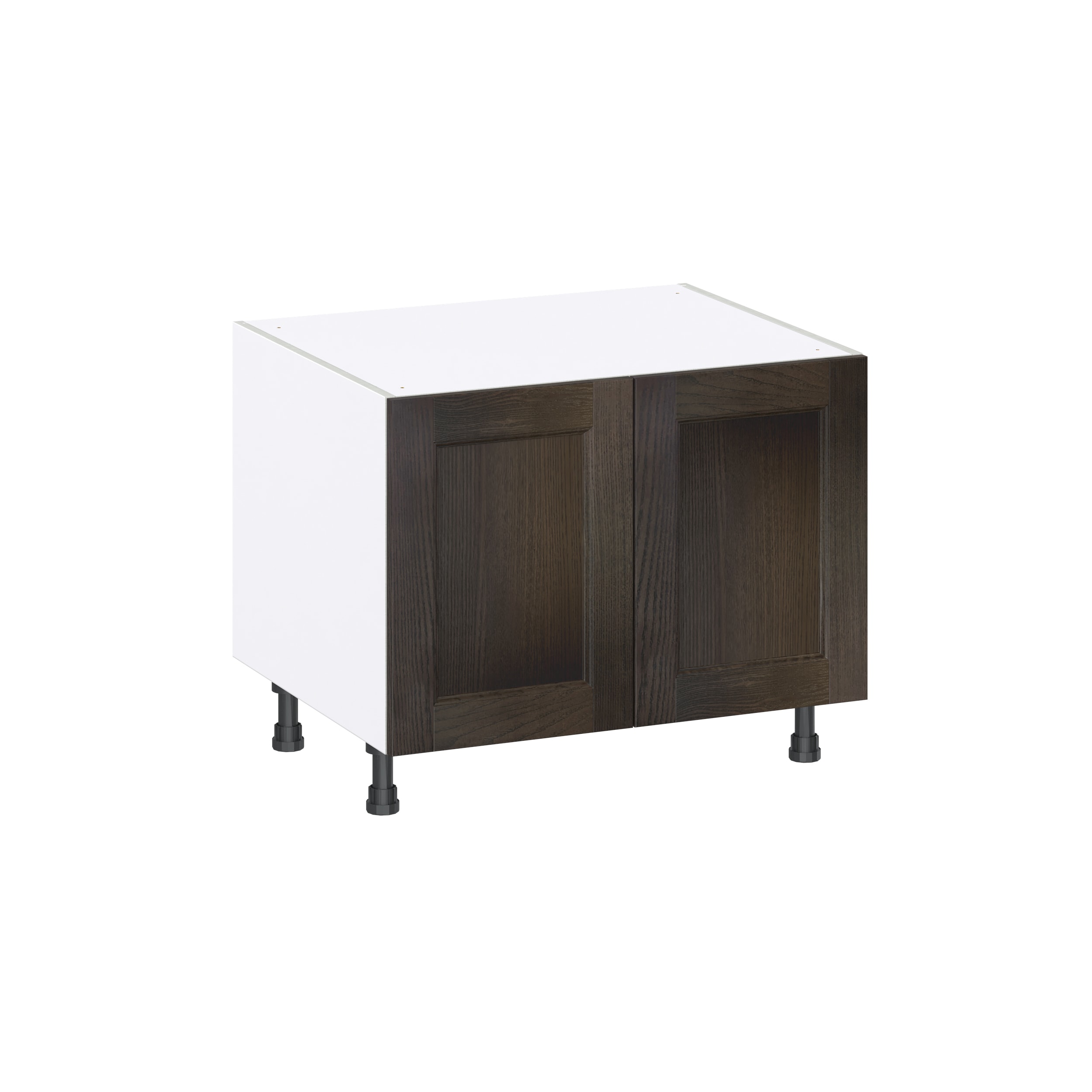 Hugo&Borg DSSBAS30-MO Montclaire 30-in W x 24.5-in H x 24-in D Wood Apron front sink Base Fully assembled Cabinet (Recessed Panel Shaker)
